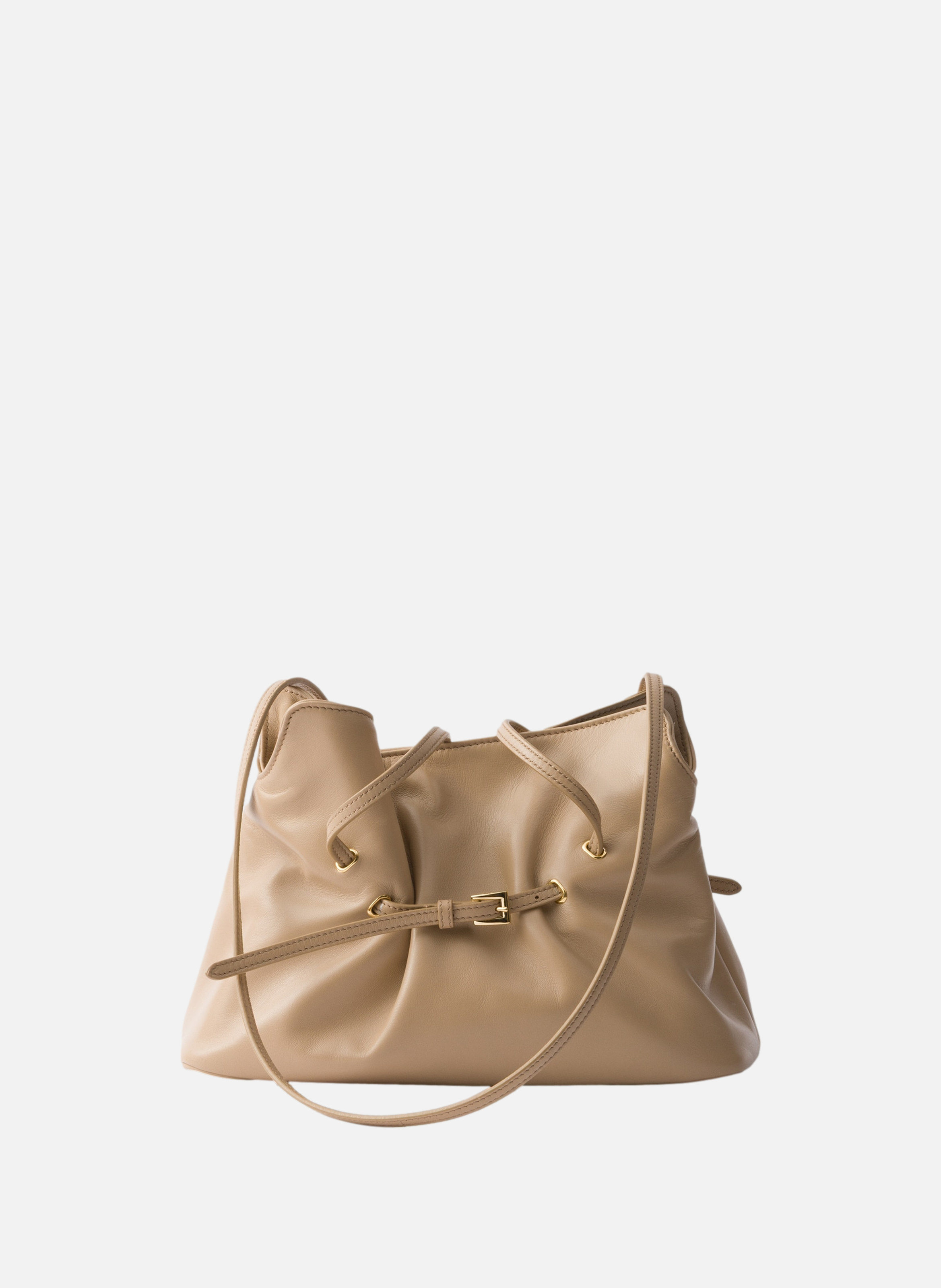 Petit sac prada dada en cuir nappa PRADA Beige