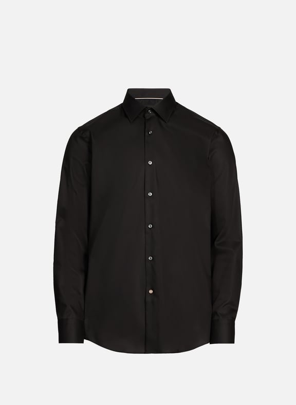 Chemise slim en coton Noir by BOSS BOSS Chemise slim en coton Noir