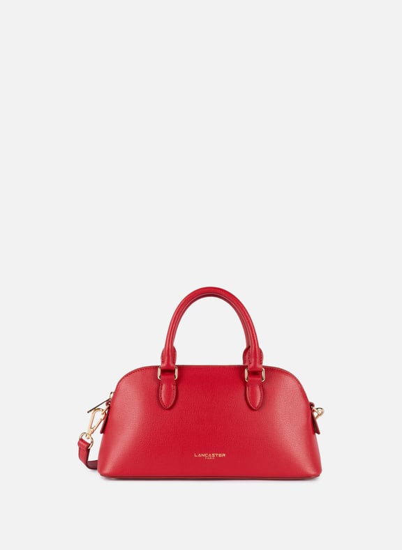 Grand sac demi lune - sierra jia Rouge by LANCASTER LANCASTER Grand sac demi lune - sierra jia Rouge