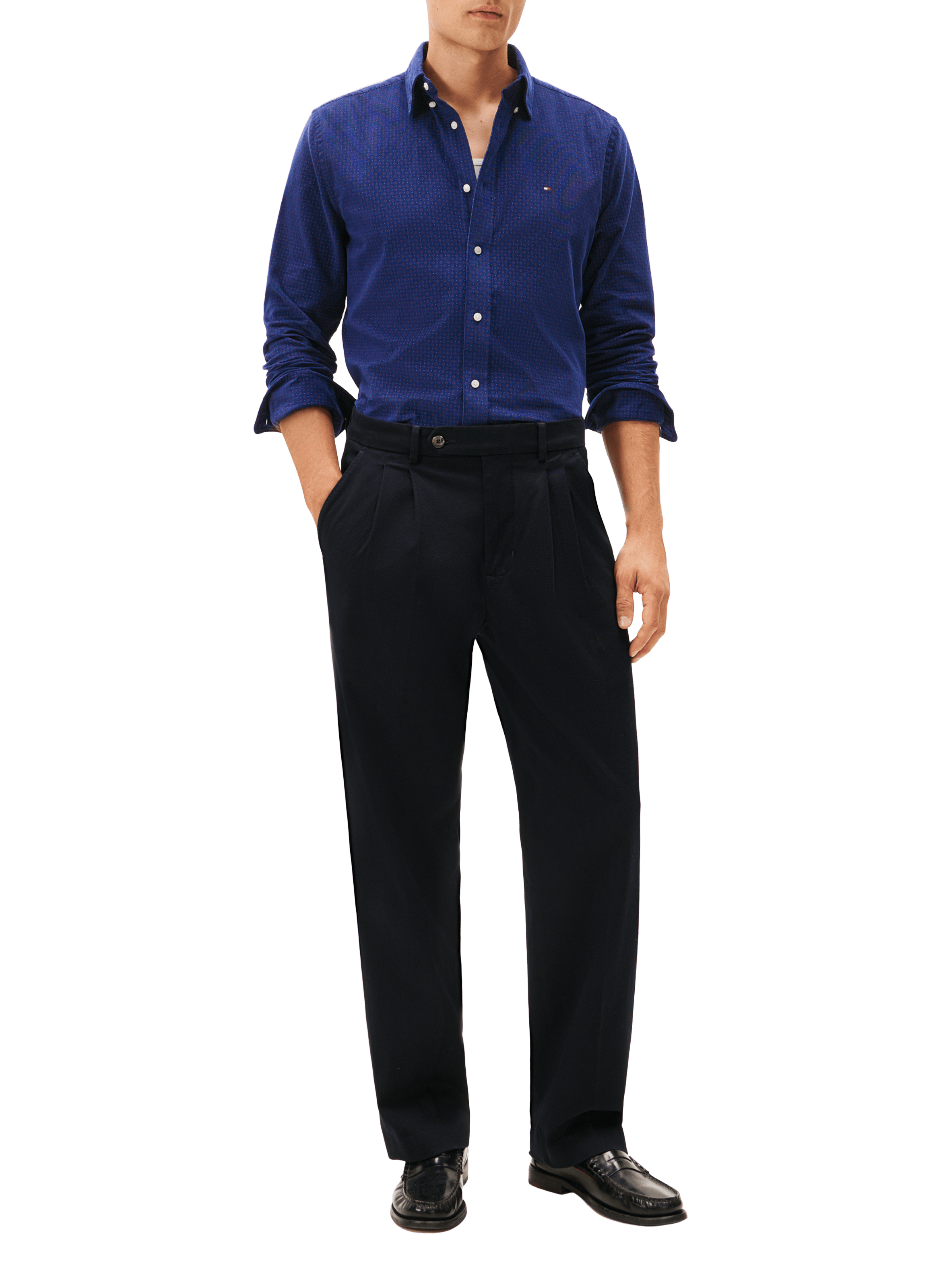 American collar cotton shirt TOMMY HILFIGER Multicolour