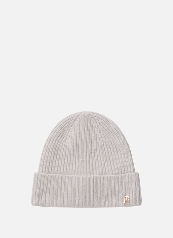 Cashmere beanie Grey by TOMMY HILFIGER TOMMY HILFIGER Cashmere beanie Grey