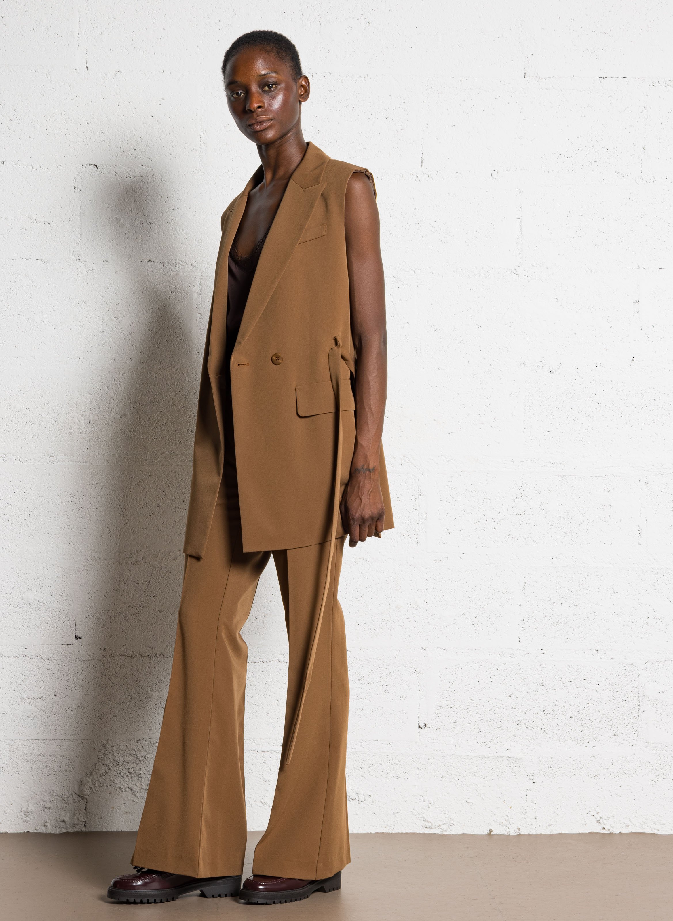 Mocassins en cuir valentin MAISON 123 Rouge