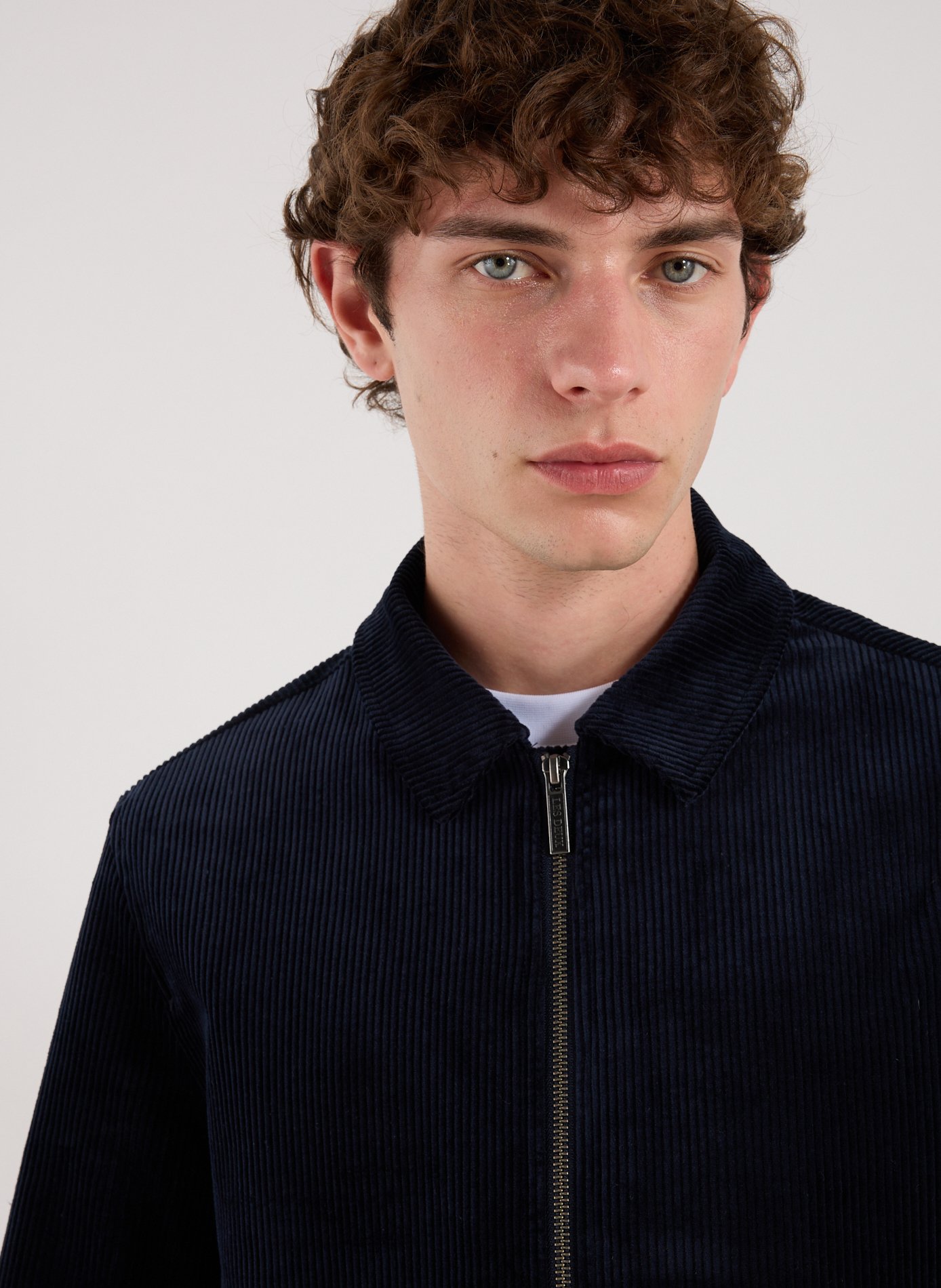Blouson côtelé LES DEUX Bleu