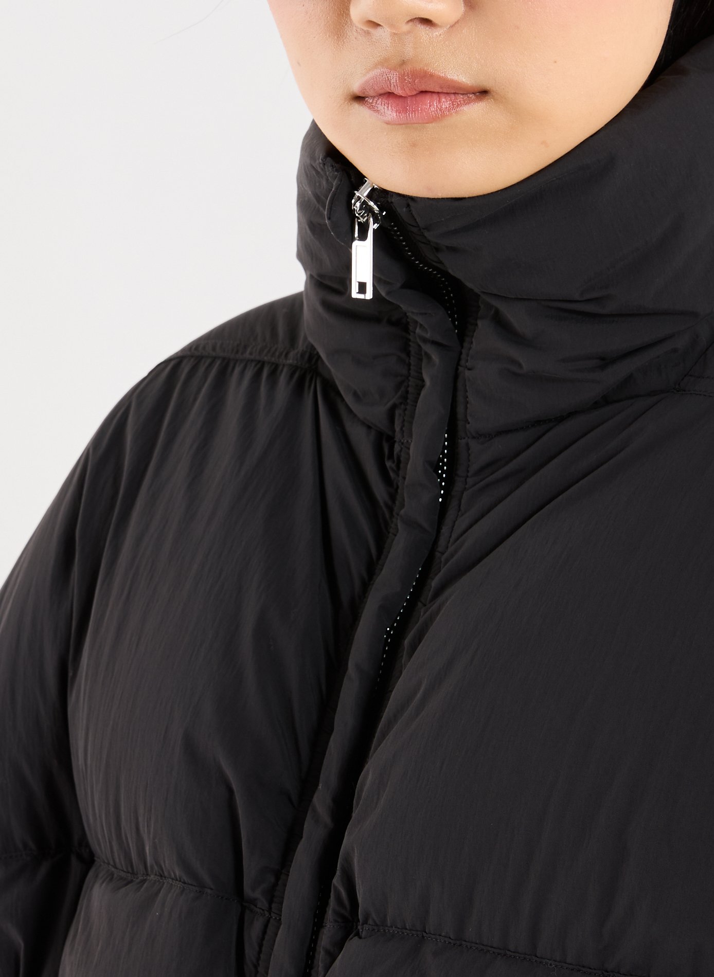Belted puffer jacket RICK OWENS Black