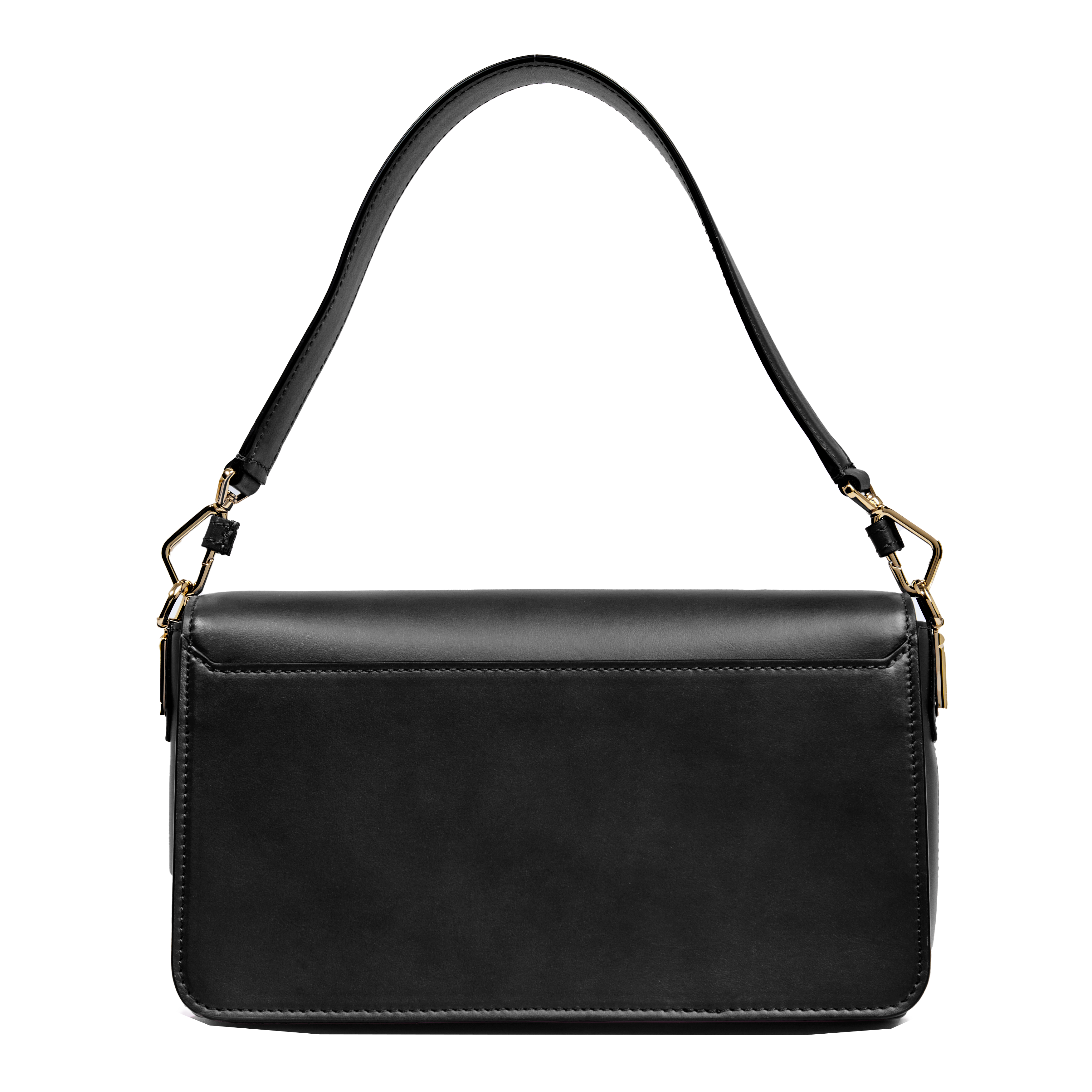Sac rabat m angèle de lancel en cuir LANCEL Noir