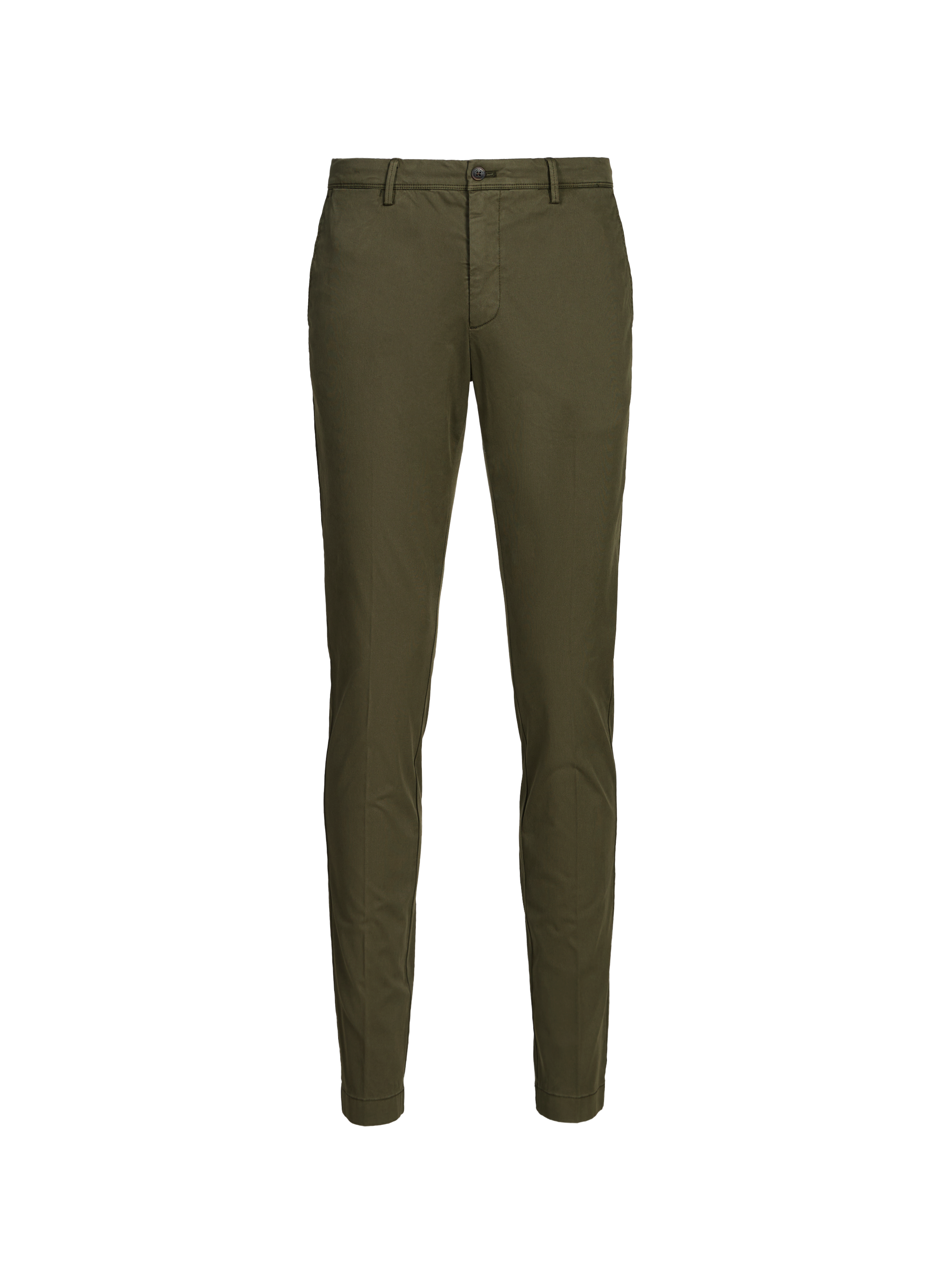 Pantalon slim en coton mélangé HACKETT Vert