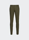 Pantalon slim en coton mélangé  Cargo green