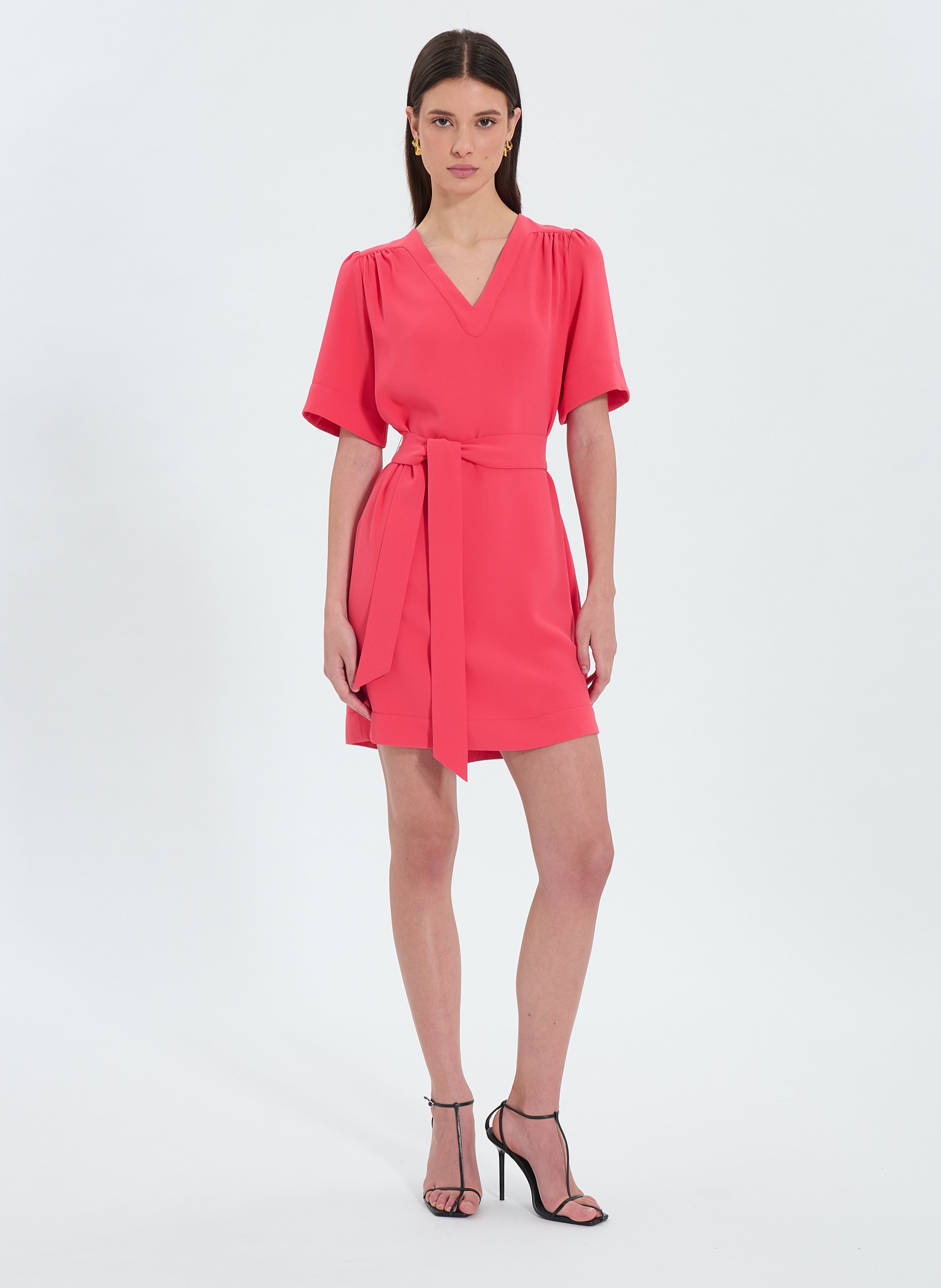 Robe  retie ZAPA Rose