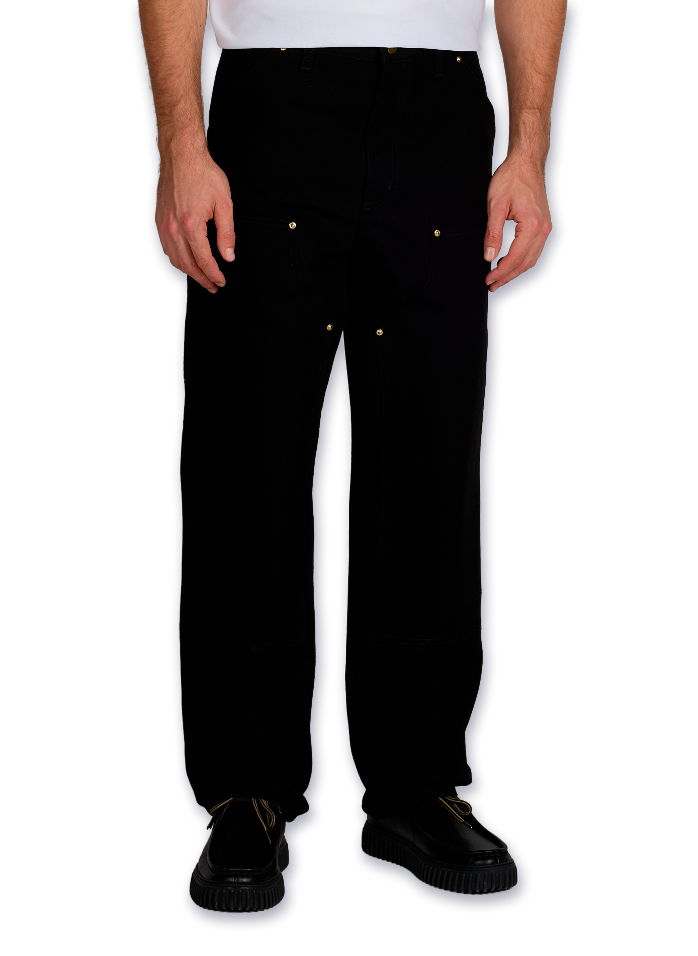 Cotton Wide-leg trousers CARHARTT WIP Black