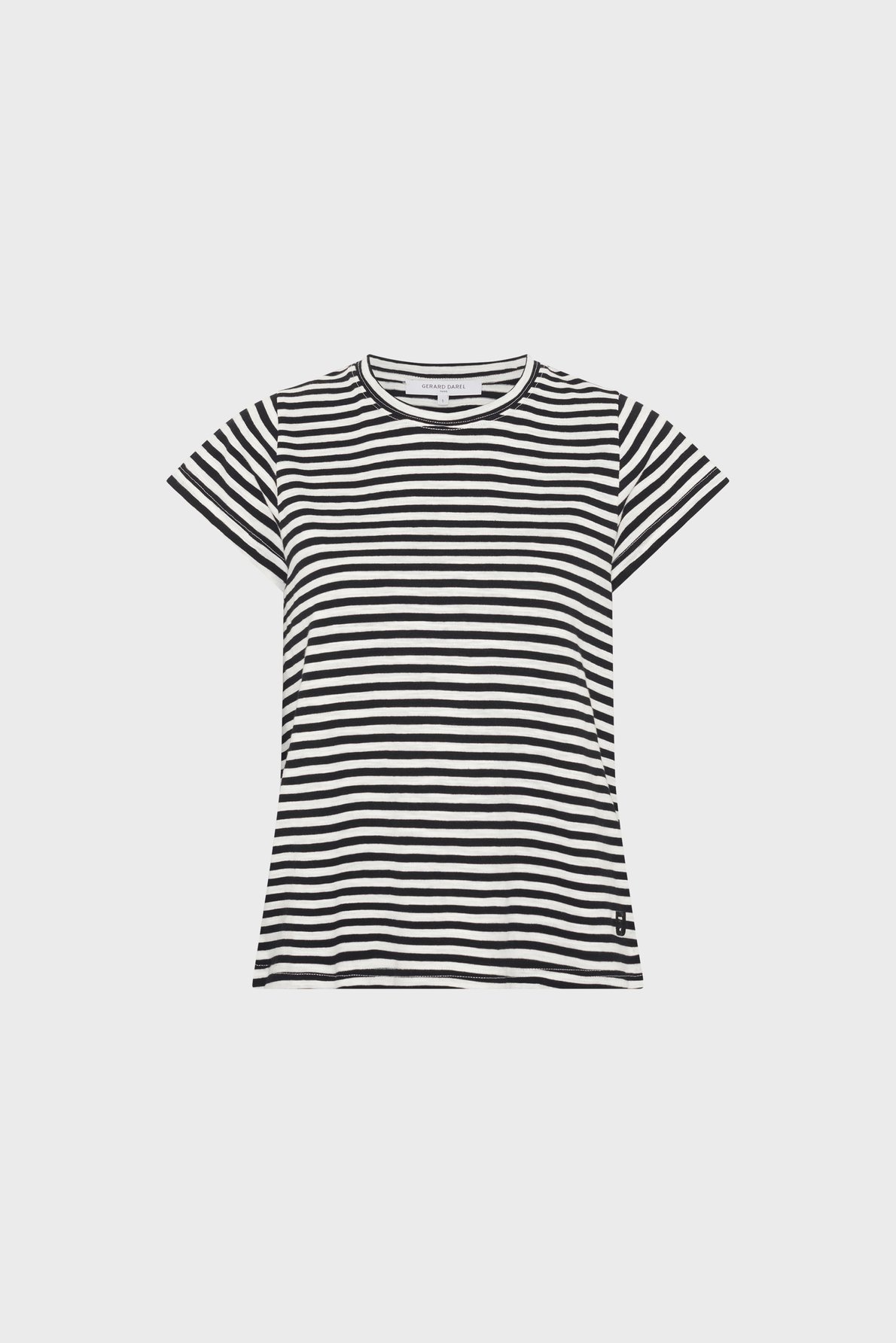 T-shirt à rayures - mayane GERARD DAREL Blanc