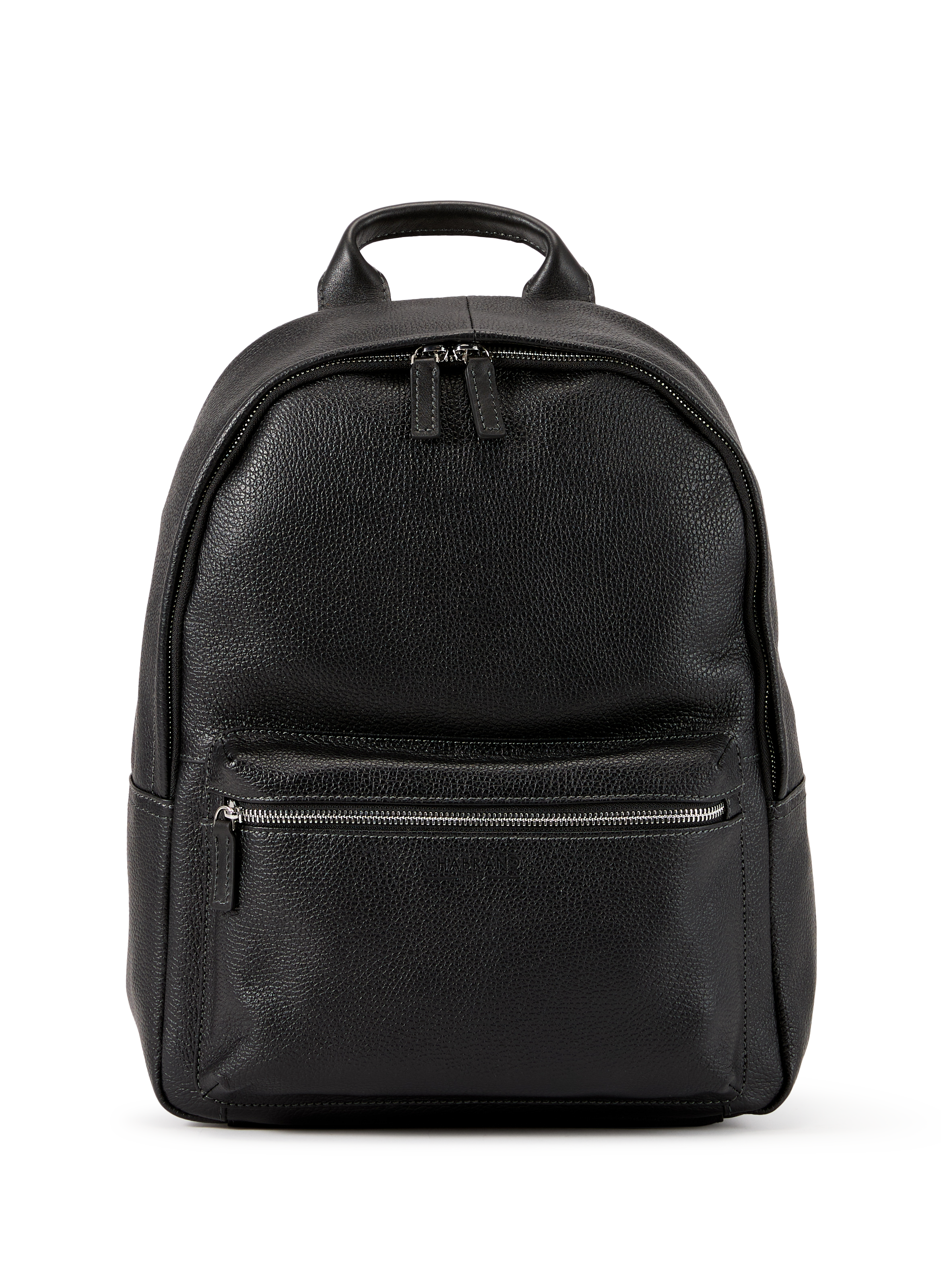 Cowhide leather backpack CHABRAND Black