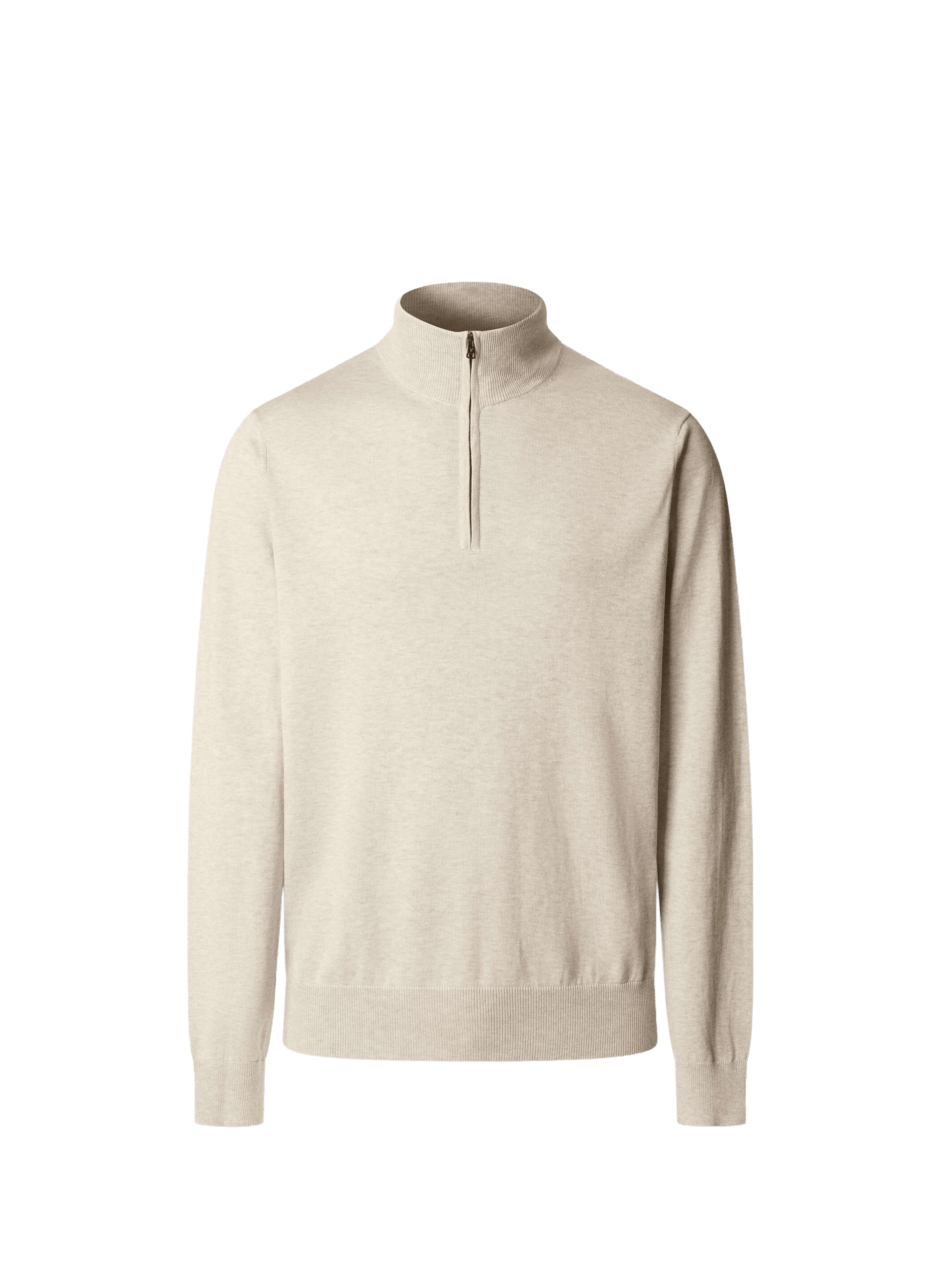 Pull en coton et soie FACONNABLE Beige