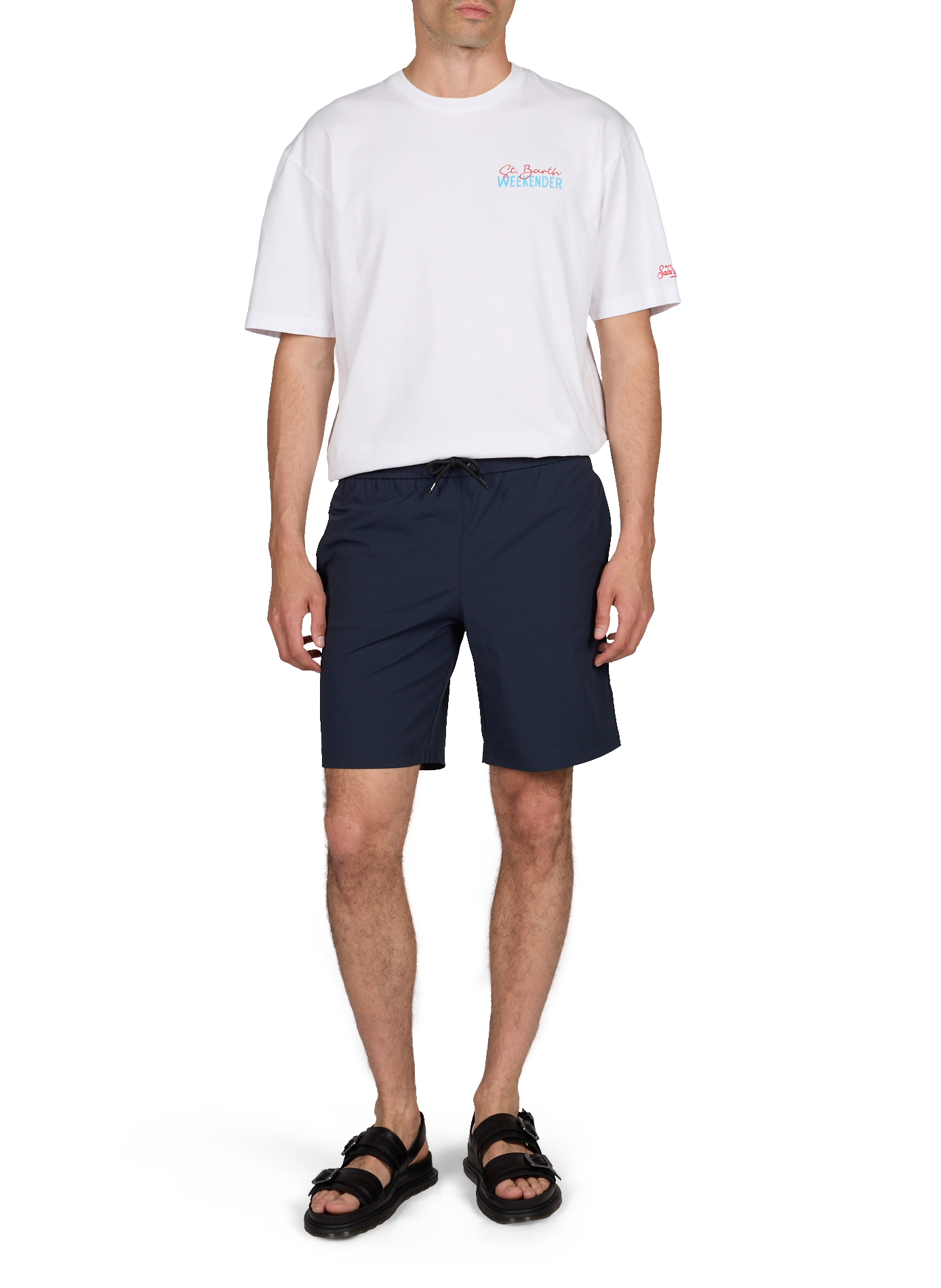 Short de randonnée en polaire légère K-WAY Bleu