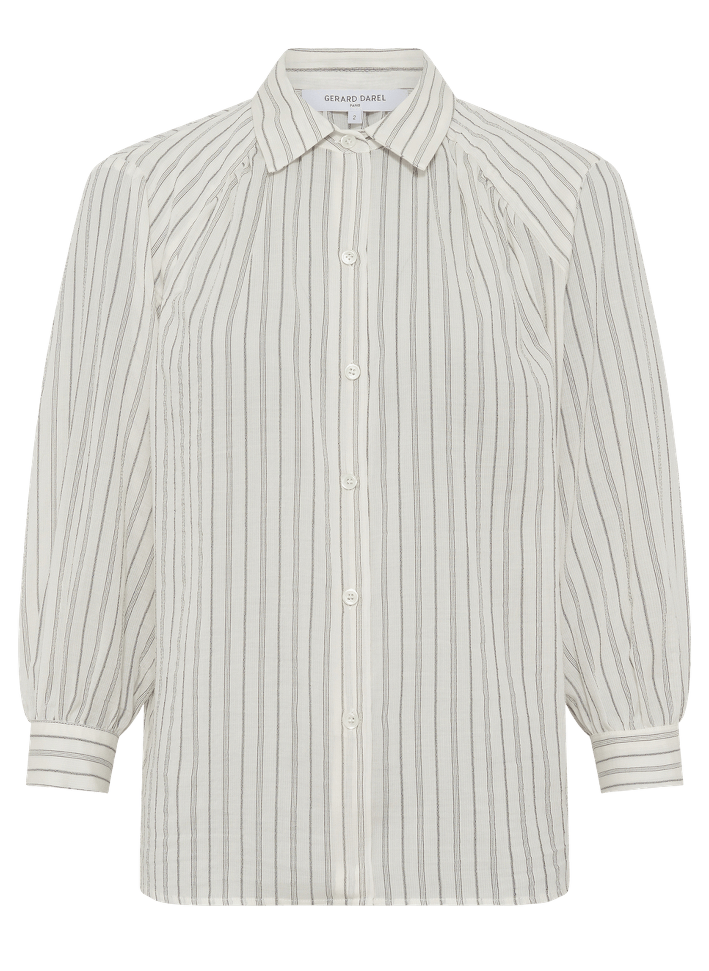 Chemise rayée à manches larges - udyana GERARD DAREL Beige