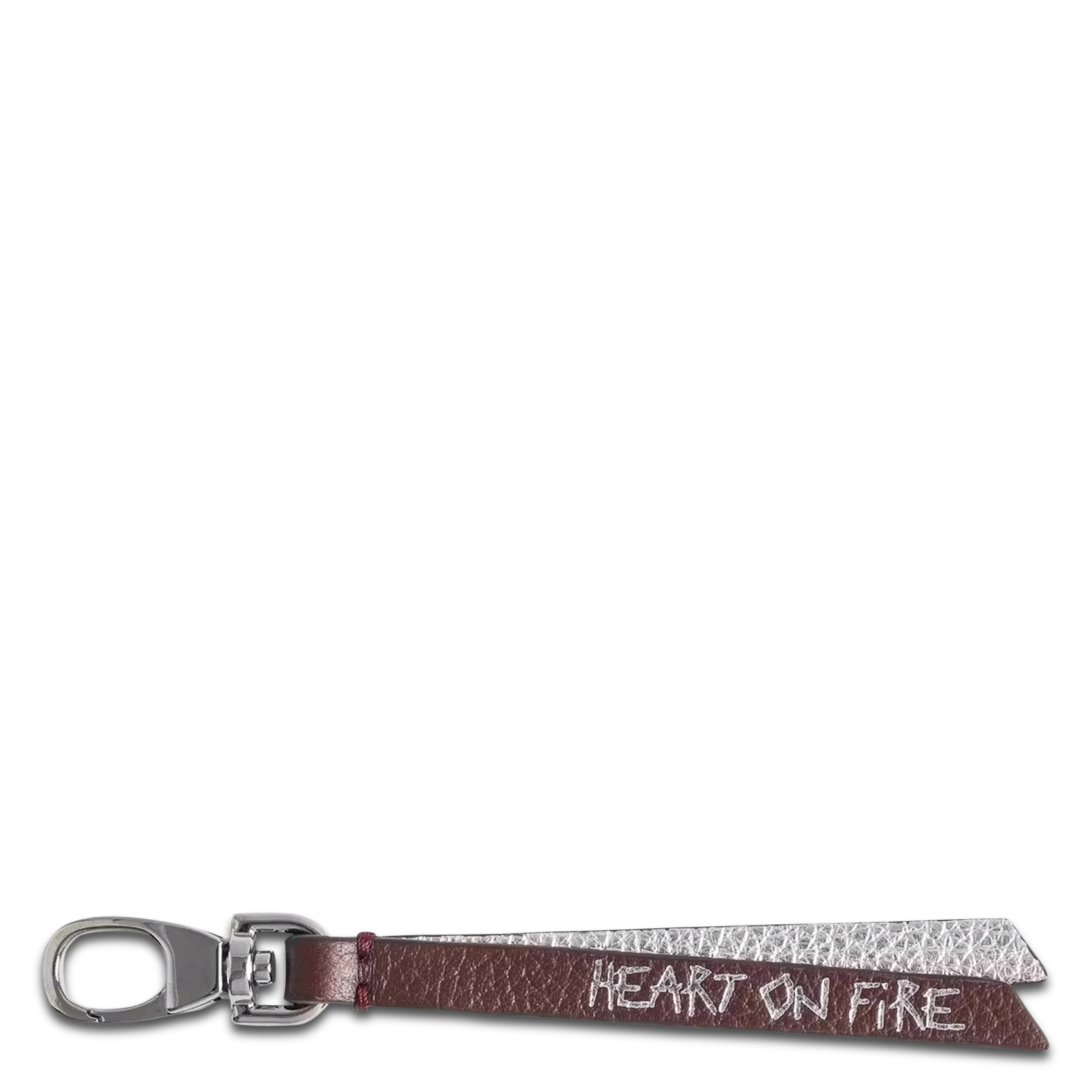 Porte-clés en cuir keyring ZADIG&VOLTAIRE Rouge