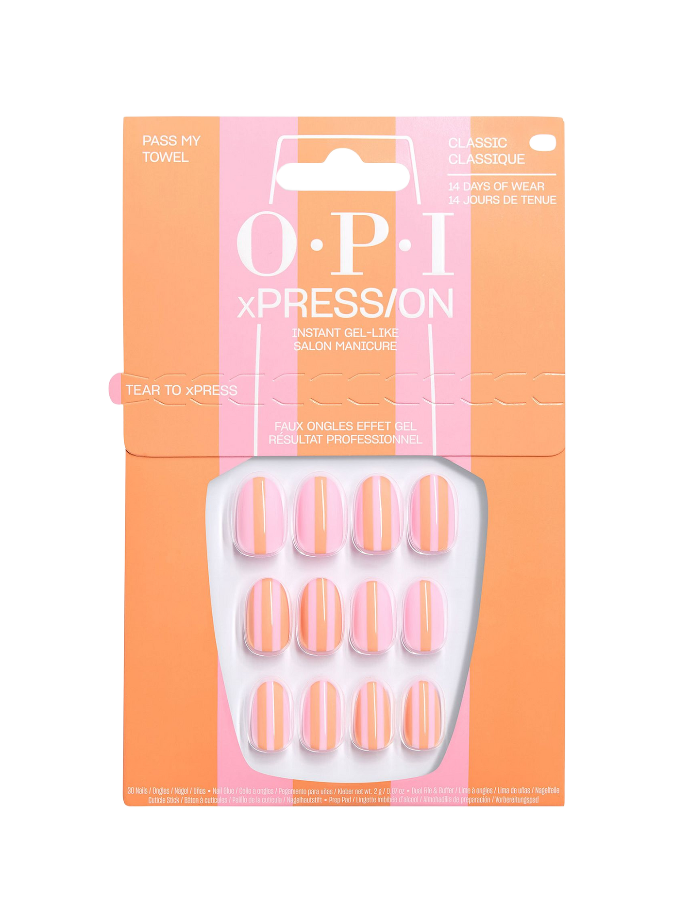 xPress/On - Pass my Towel OPI No color