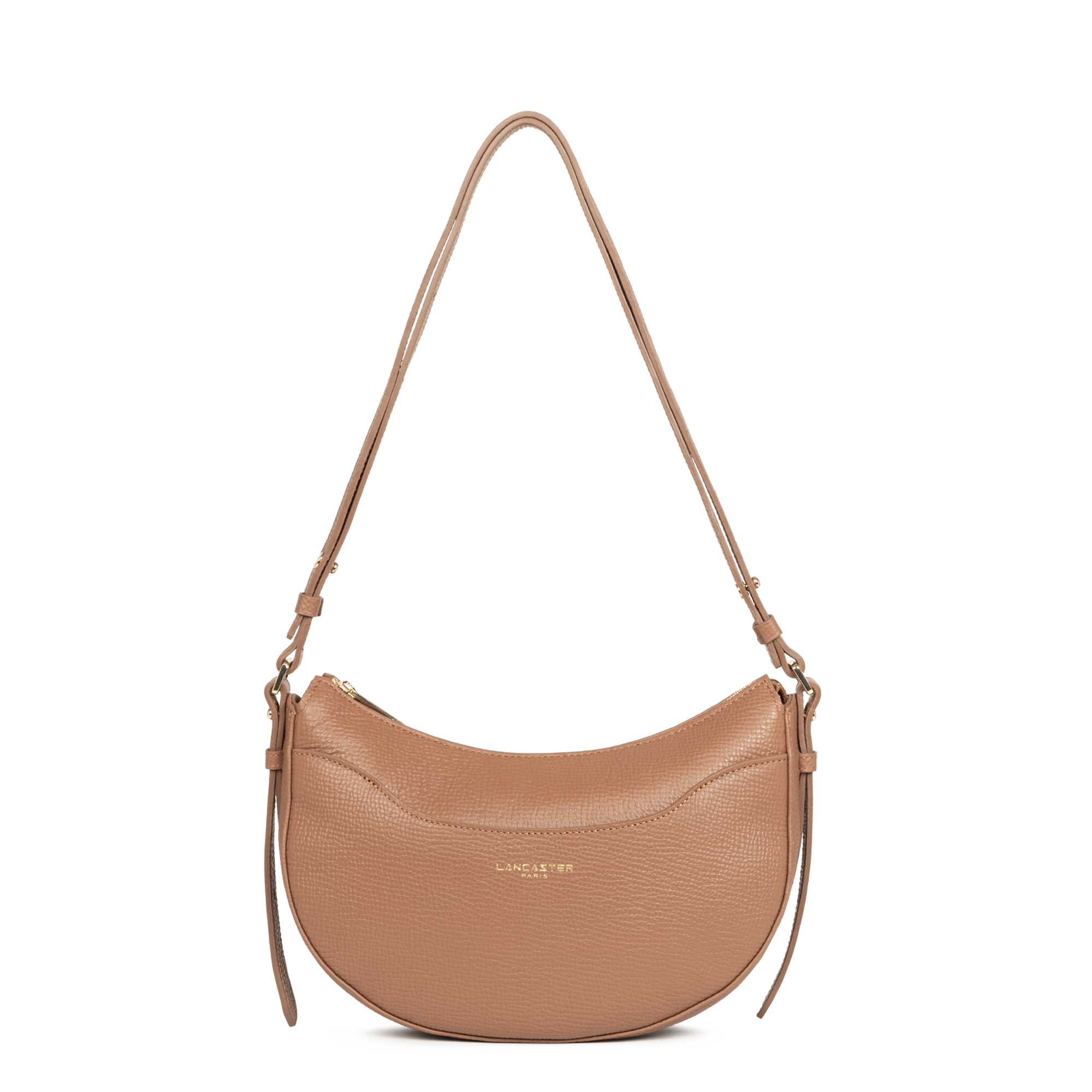 Sac demi lune - even LANCASTER Marron