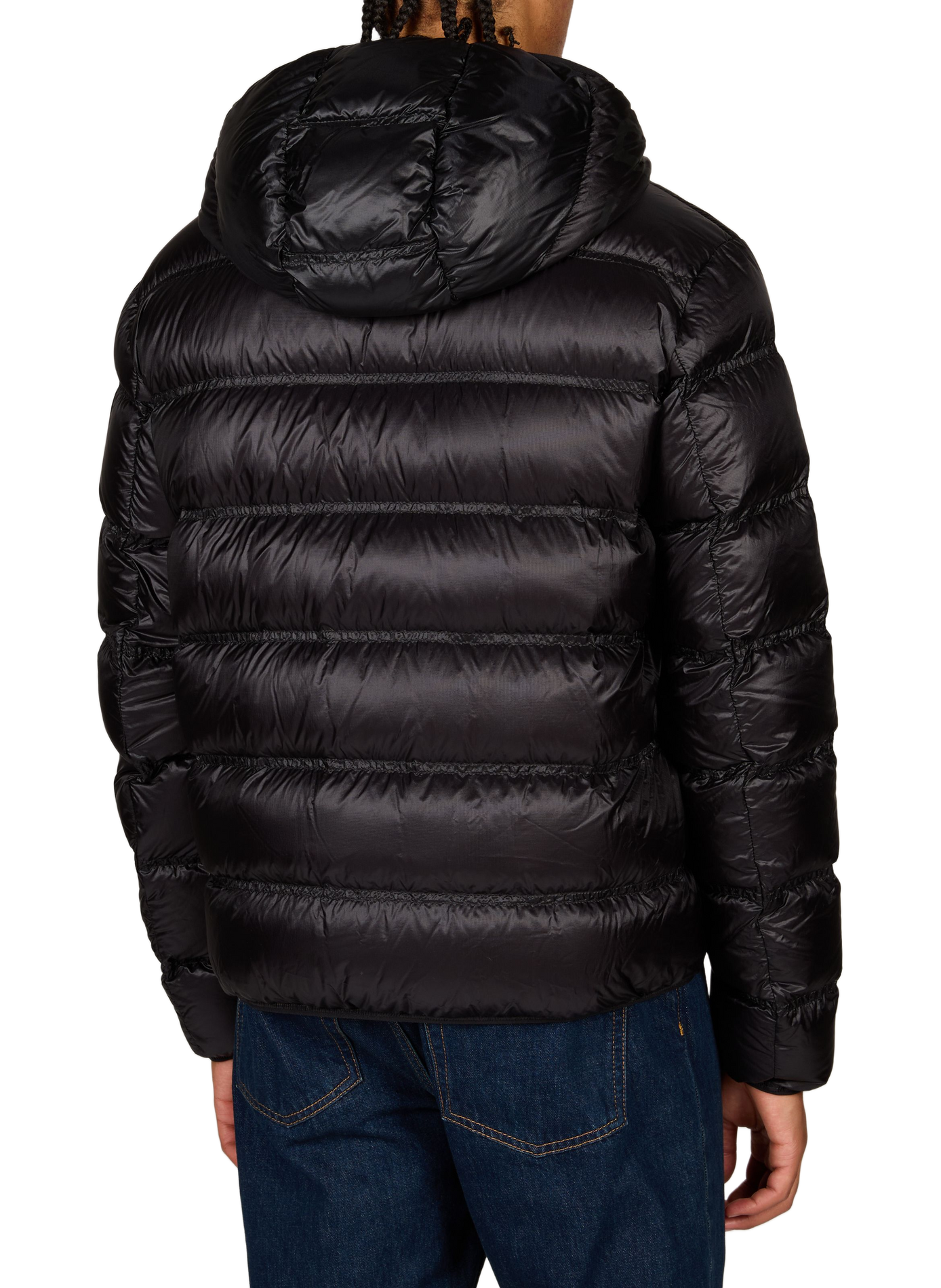 Gepolsterte Steppjacke Guadiana mit Kapuze MONCLER Schwarz