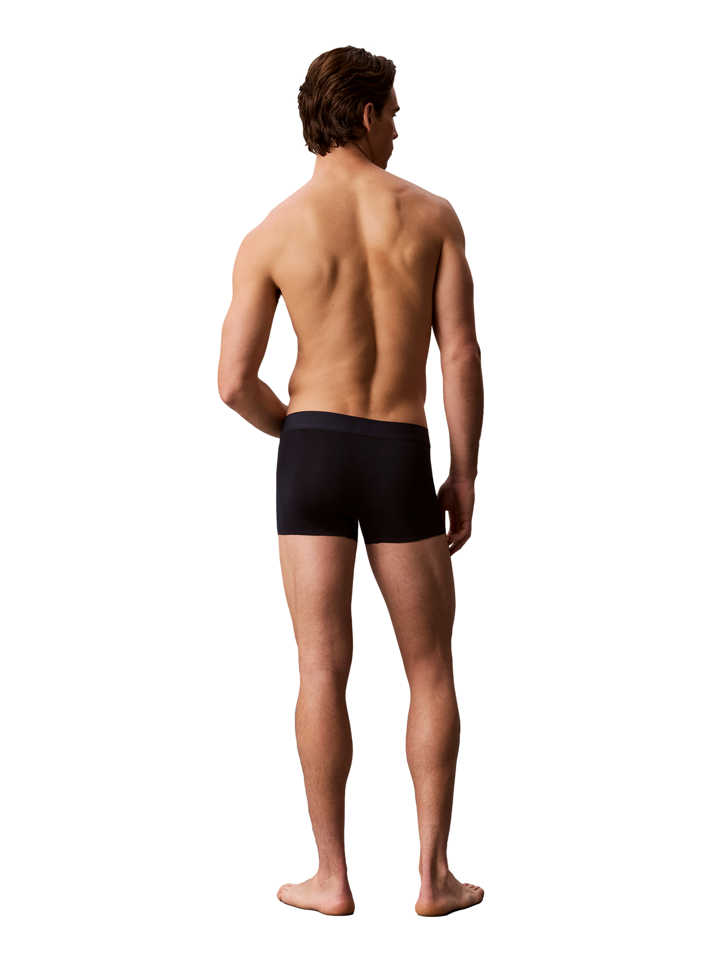 Lot de 5 boxers unis CALVIN KLEIN Multicolore