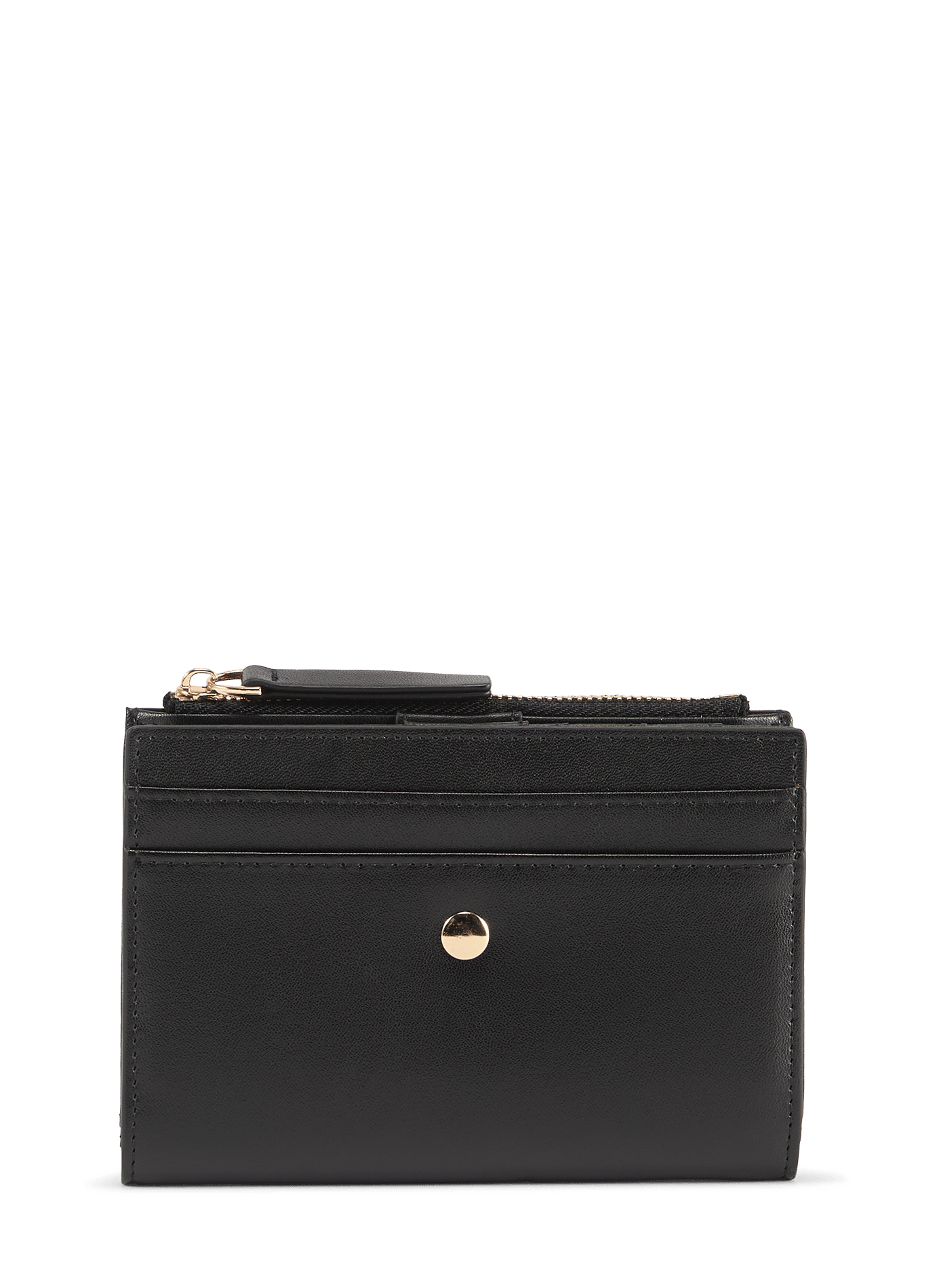 Cartera de cuero AU PRINTEMPS PARIS Negro