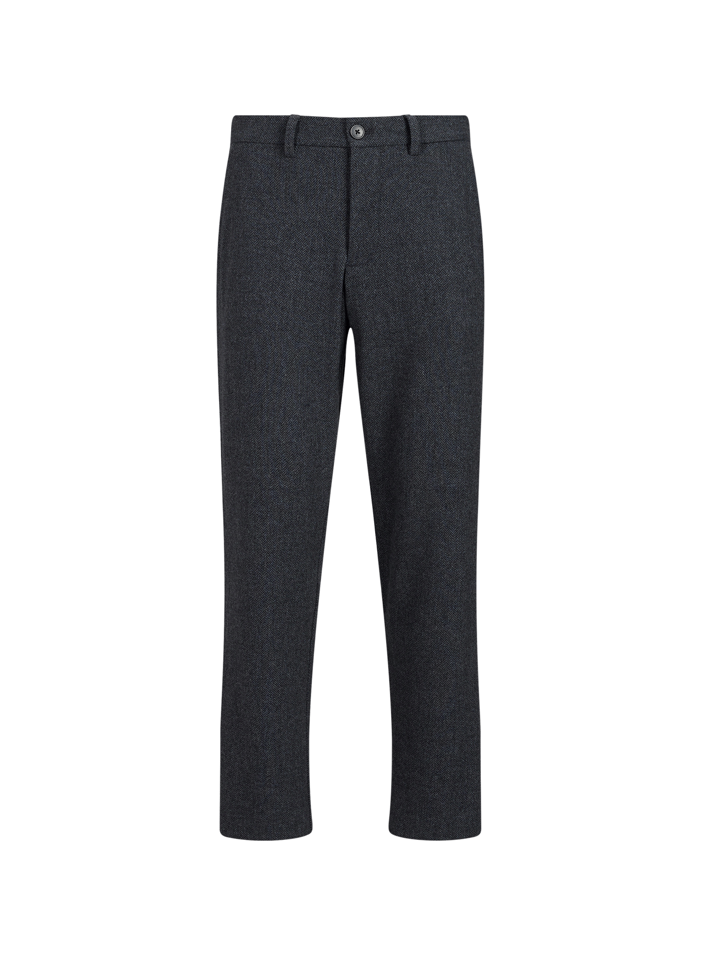 Straight trousers  SELECTED Grey