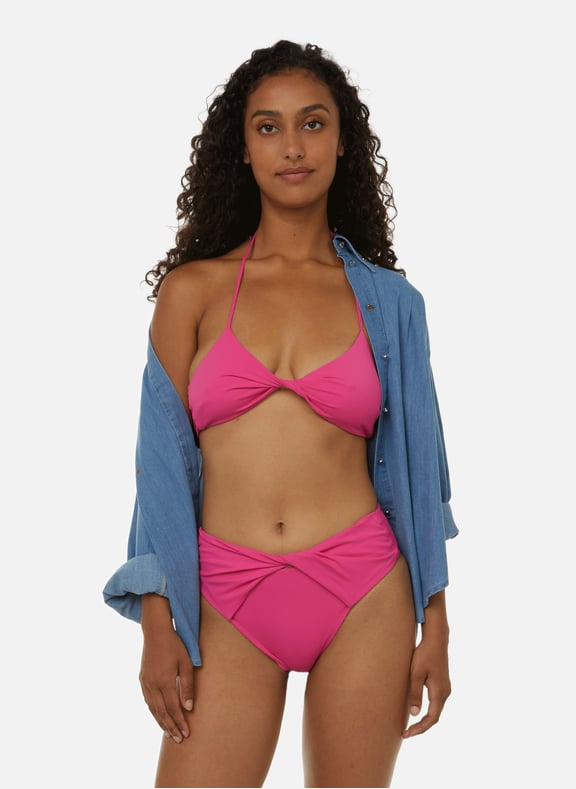 MAILLOT DE BAIN 2 PI CES MOR NOIR pour FEMME Printemps