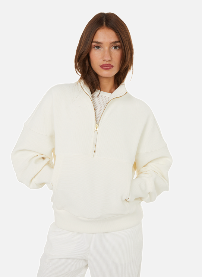 Ribbed cotton-blend sweatshirt VARLEY
