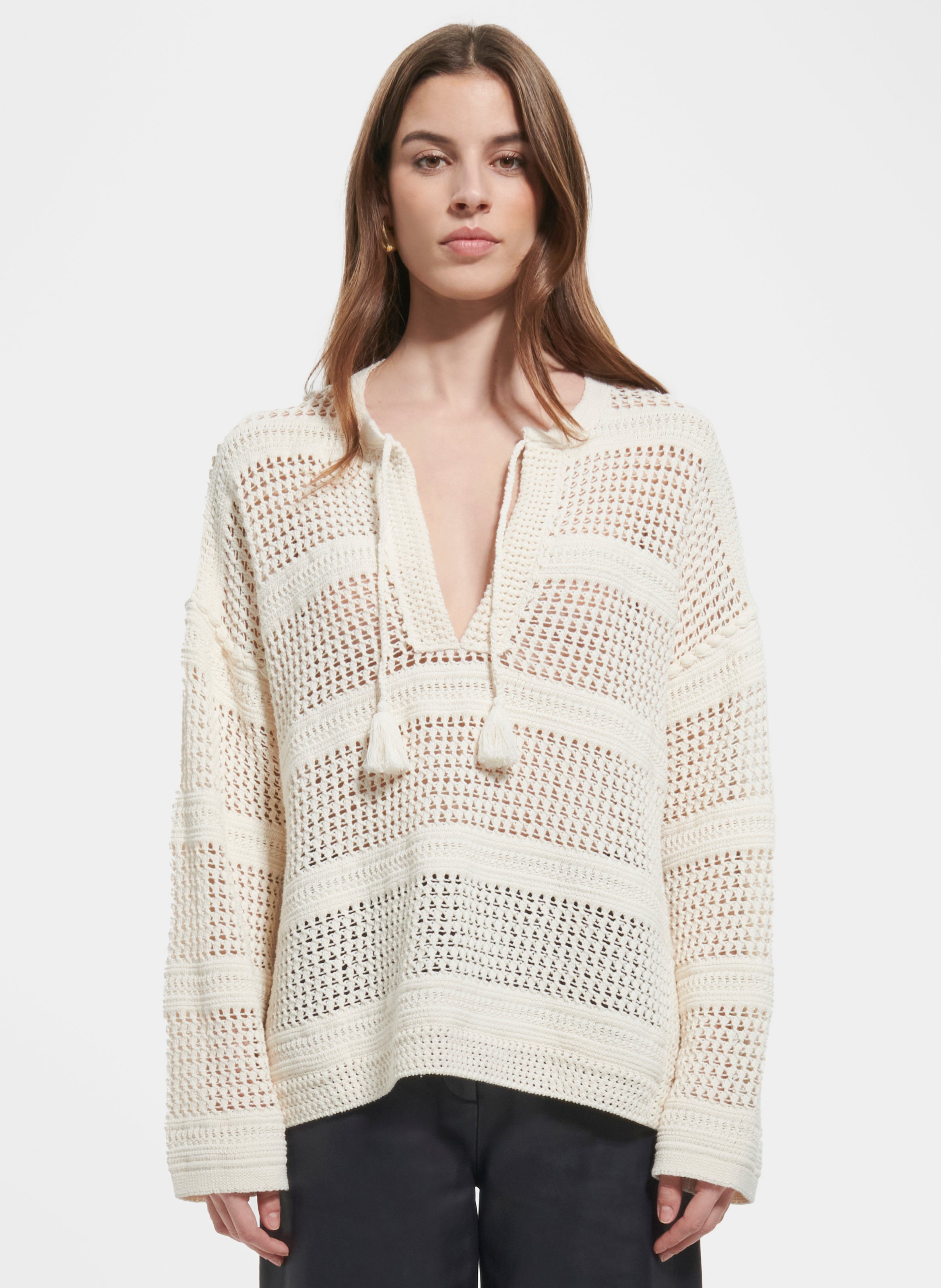 Pull  nino ZAPA Blanc