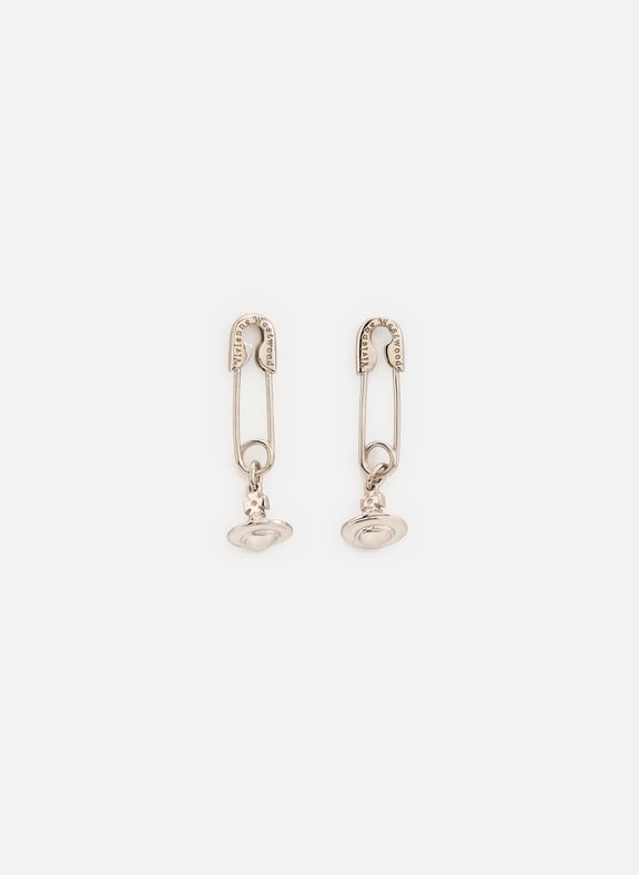 Boucles d'oreille Safety Pin Violet by VIVIENNE WESTWOOD VIVIENNE WESTWOOD Boucles d'oreille Safety Pin Violet