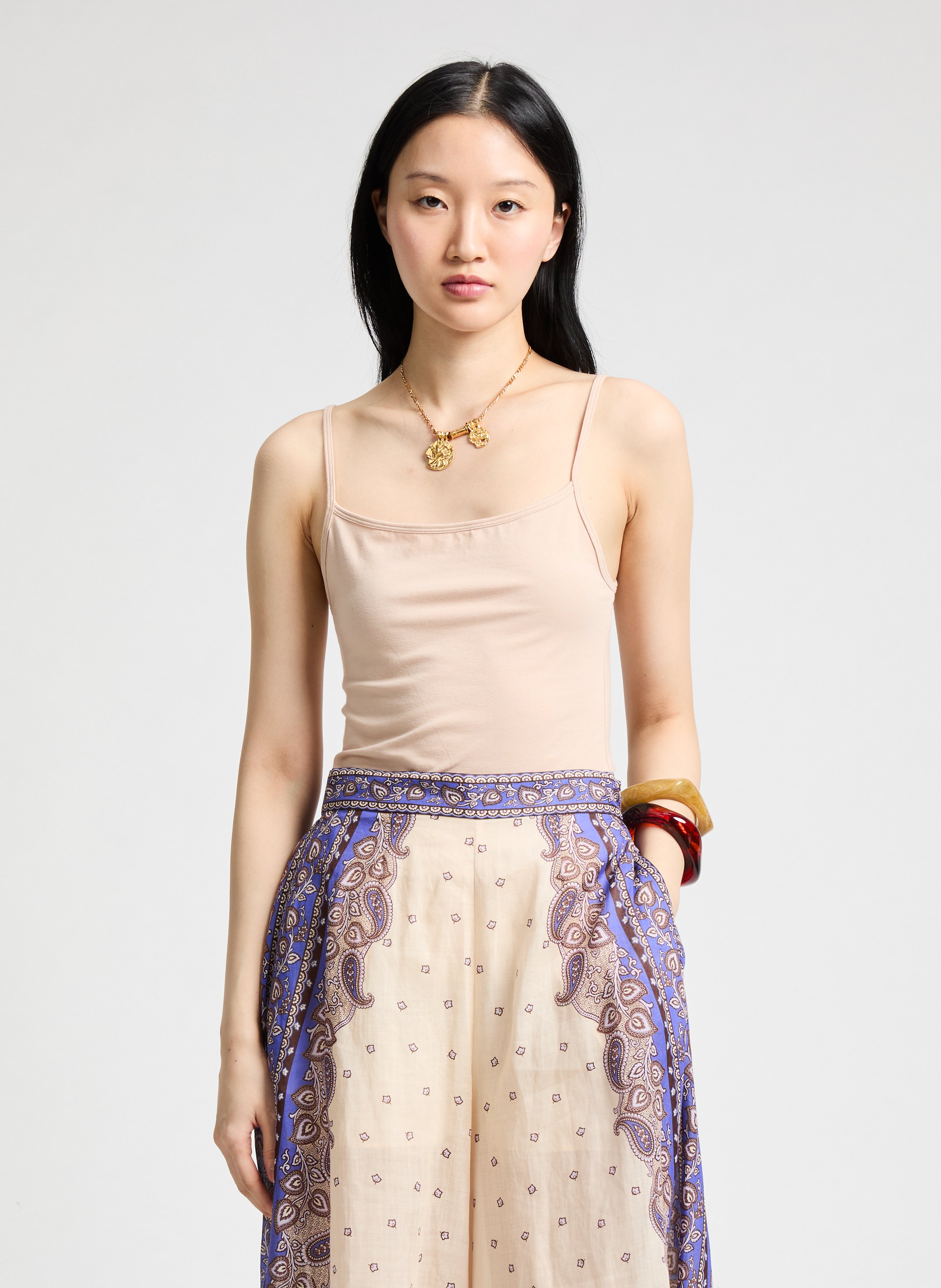 Pack of 2 cotton tank tops TOMMY HILFIGER Black