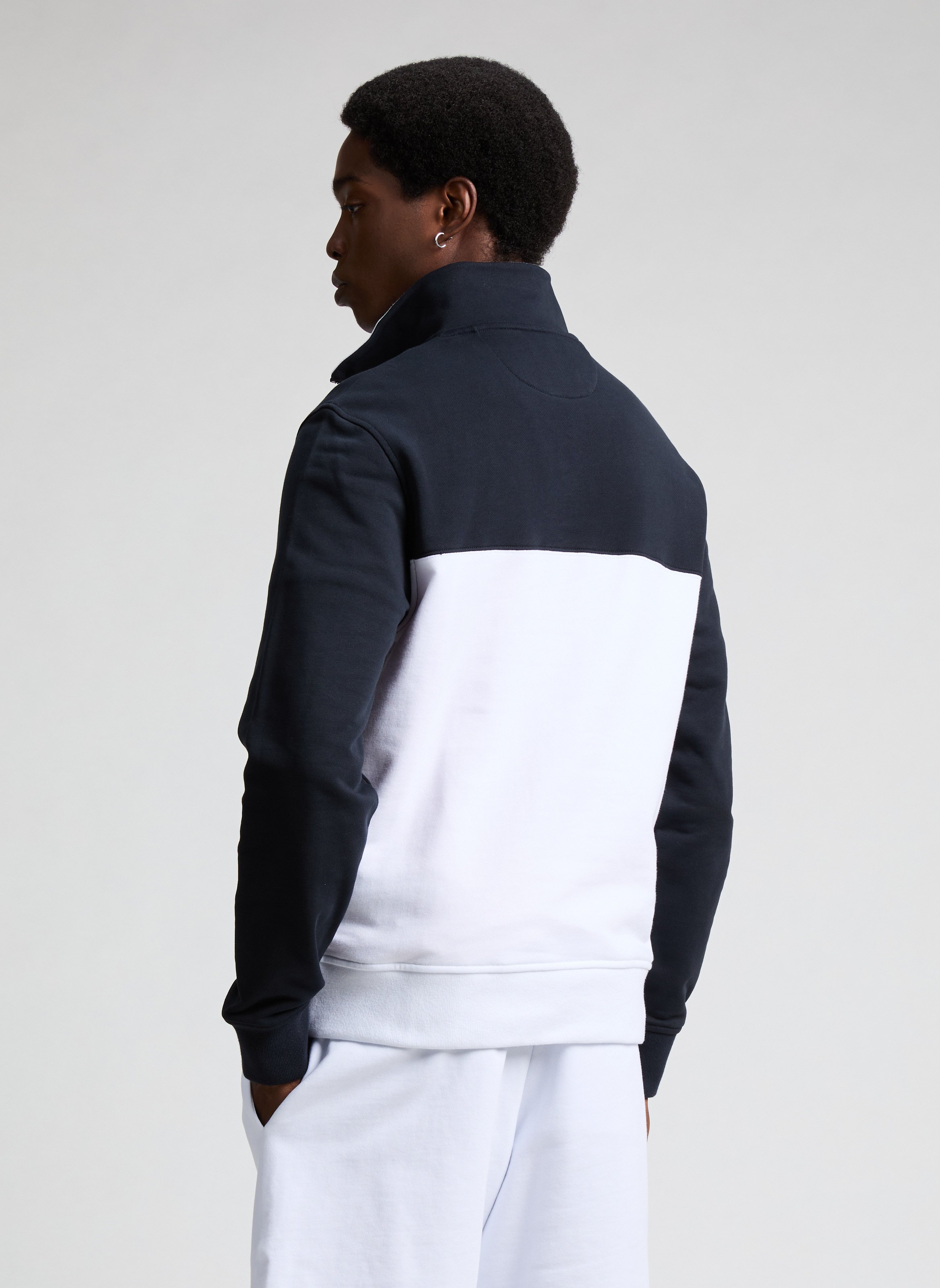 Sweatshirt en coton EDEN PARK Blanc