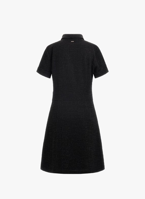 Mini-robe moulante en tweed | Multicolore by GUESS Mini-robe moulante en tweed Multicolore