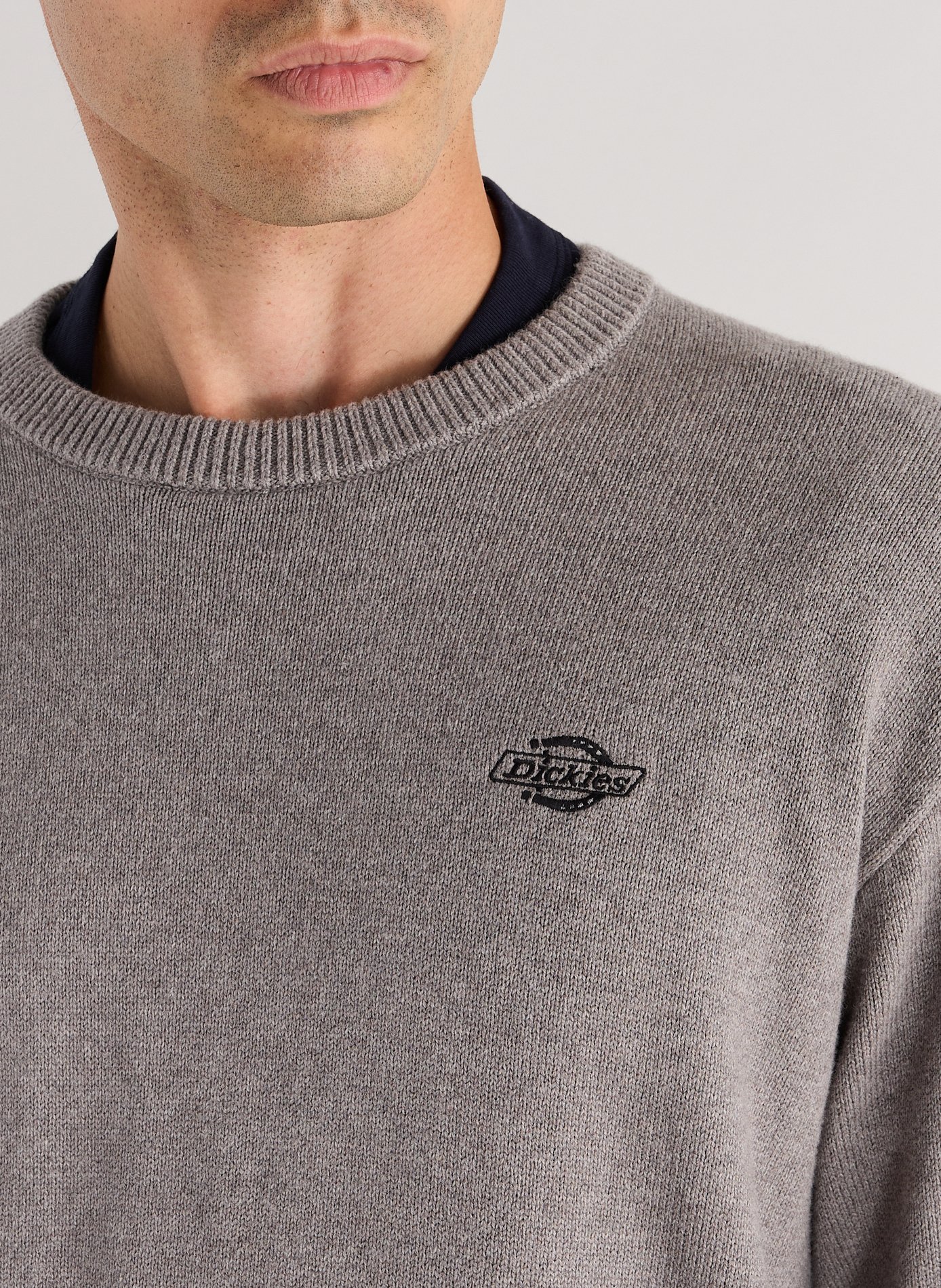 Cotton jumper DICKIES Grey