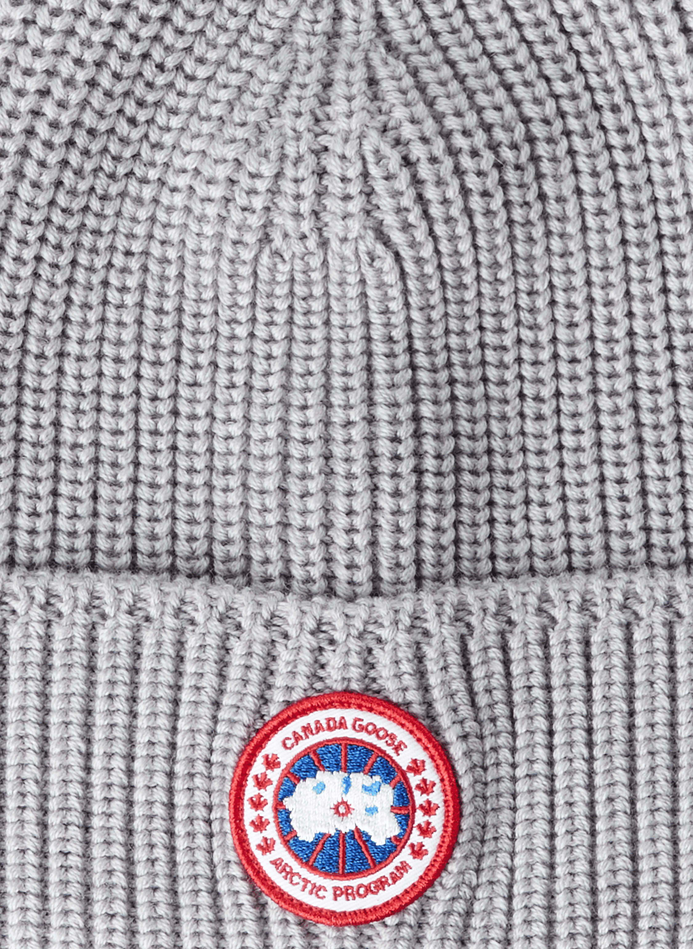 Logo beanie CANADA GOOSE Grey