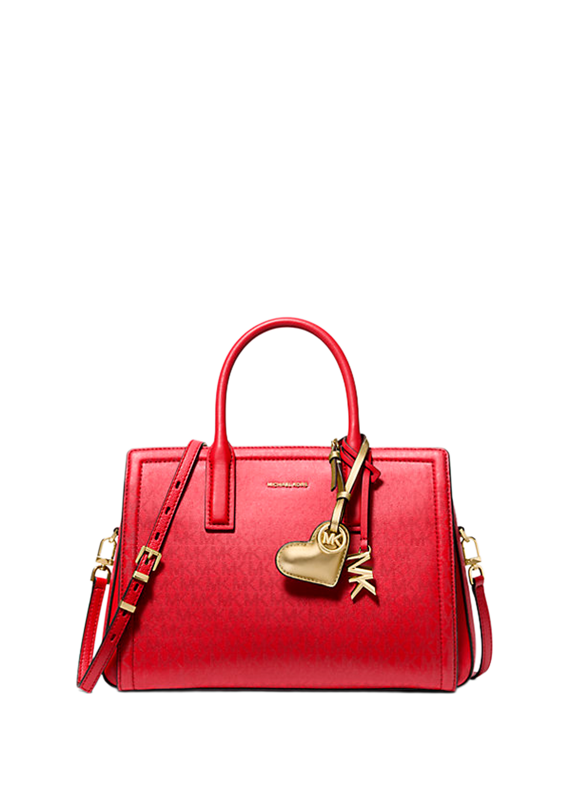 Leather Key Ring MICHAEL KORS Golden