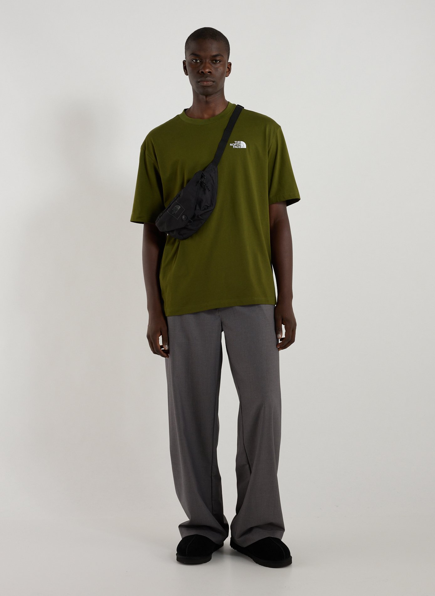 Zippered waist bag THE NORTH FACE Black