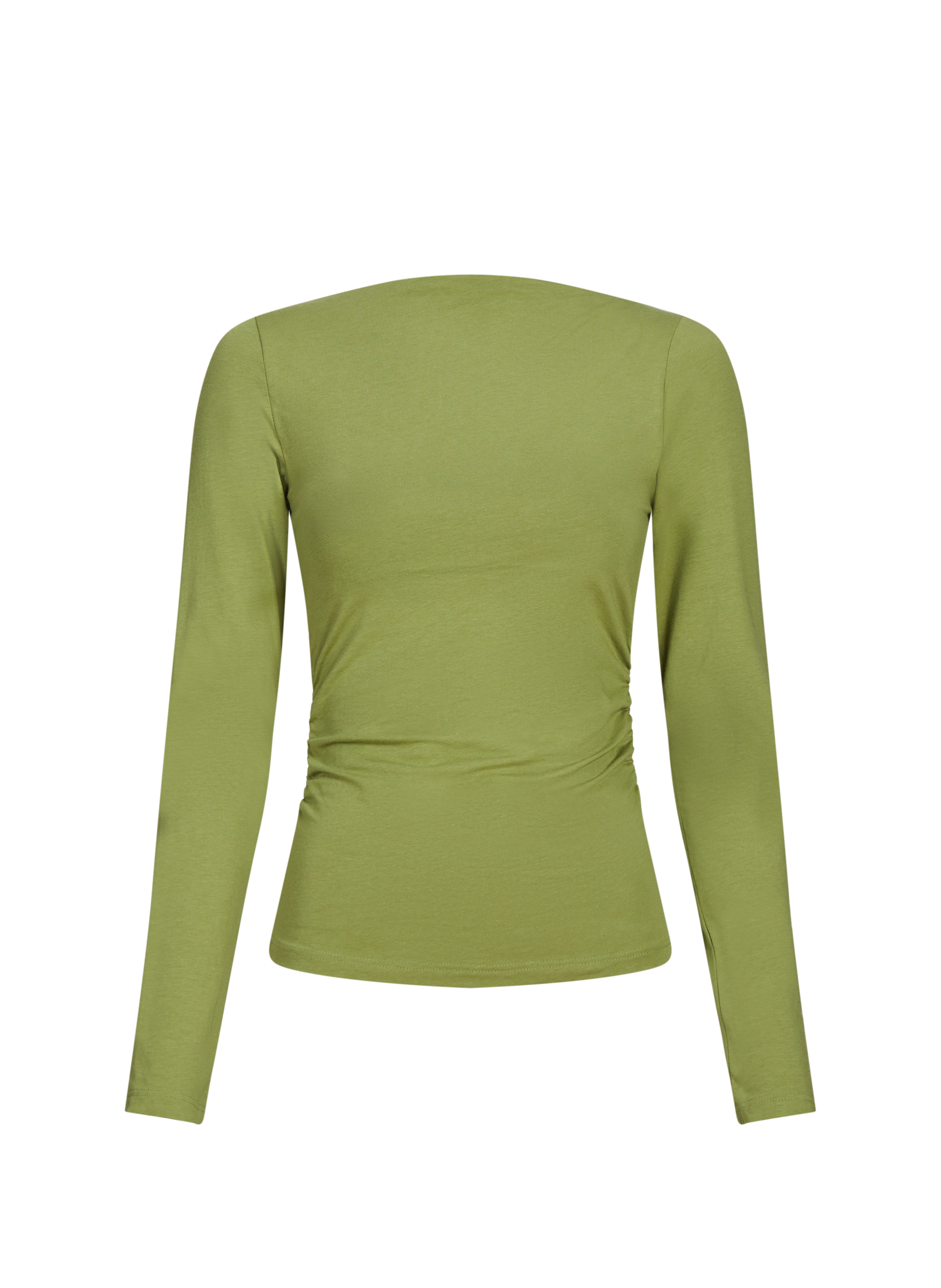 Top cintré à manches longues  TOPSHOP Marron