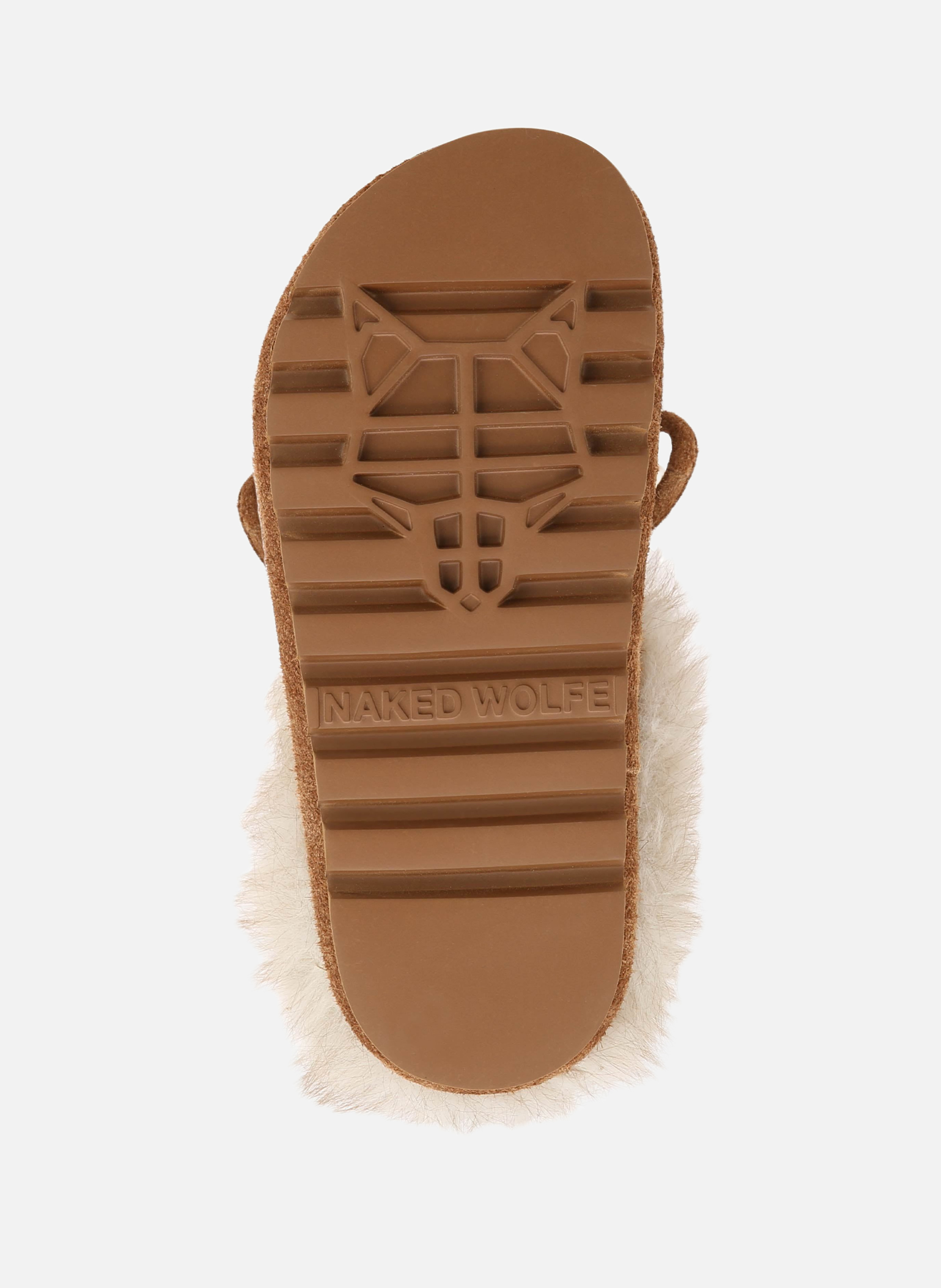 Mules harlow NAKED WOLFE Marron