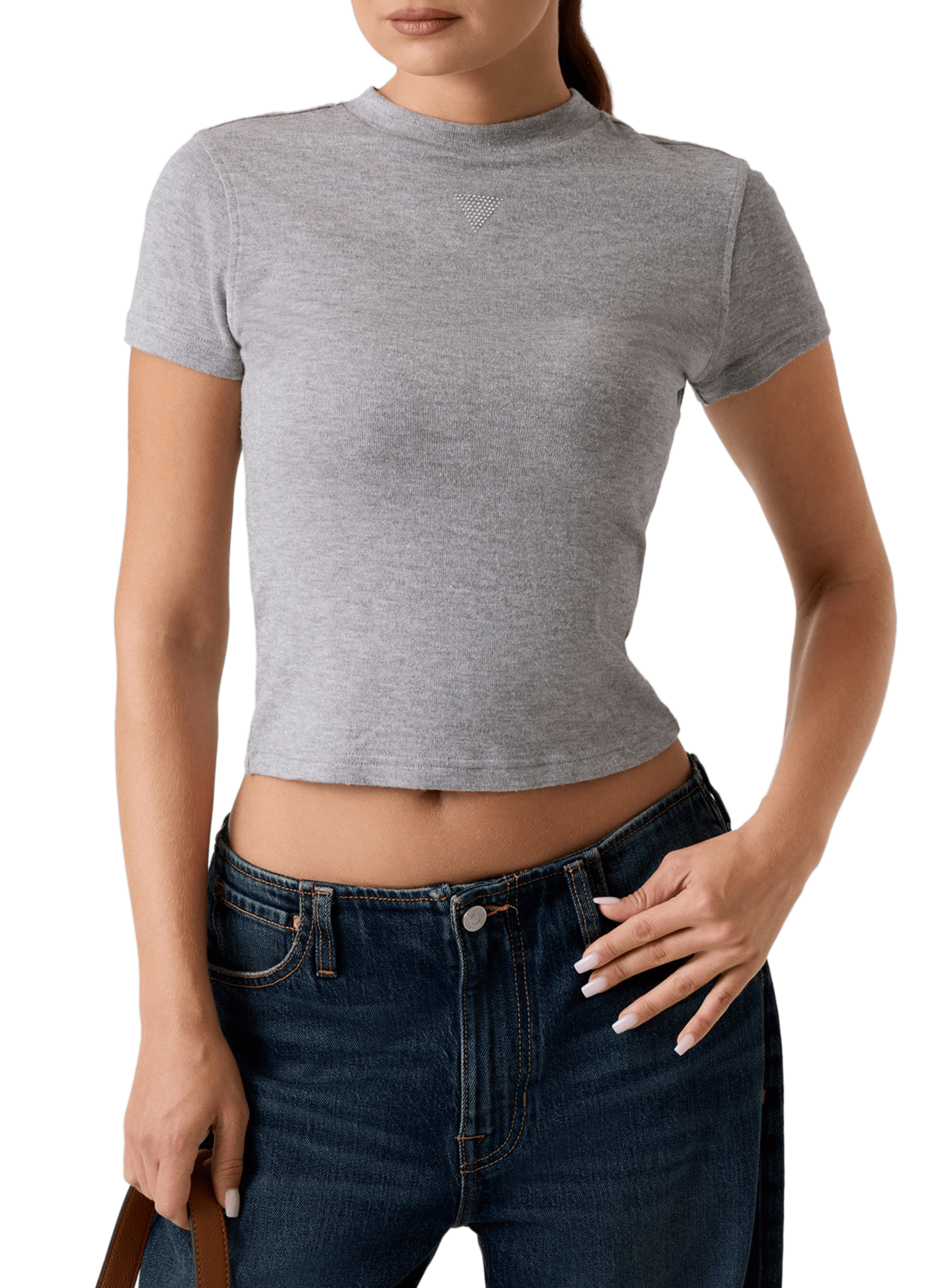  Logo T-shirt GUESS Grey