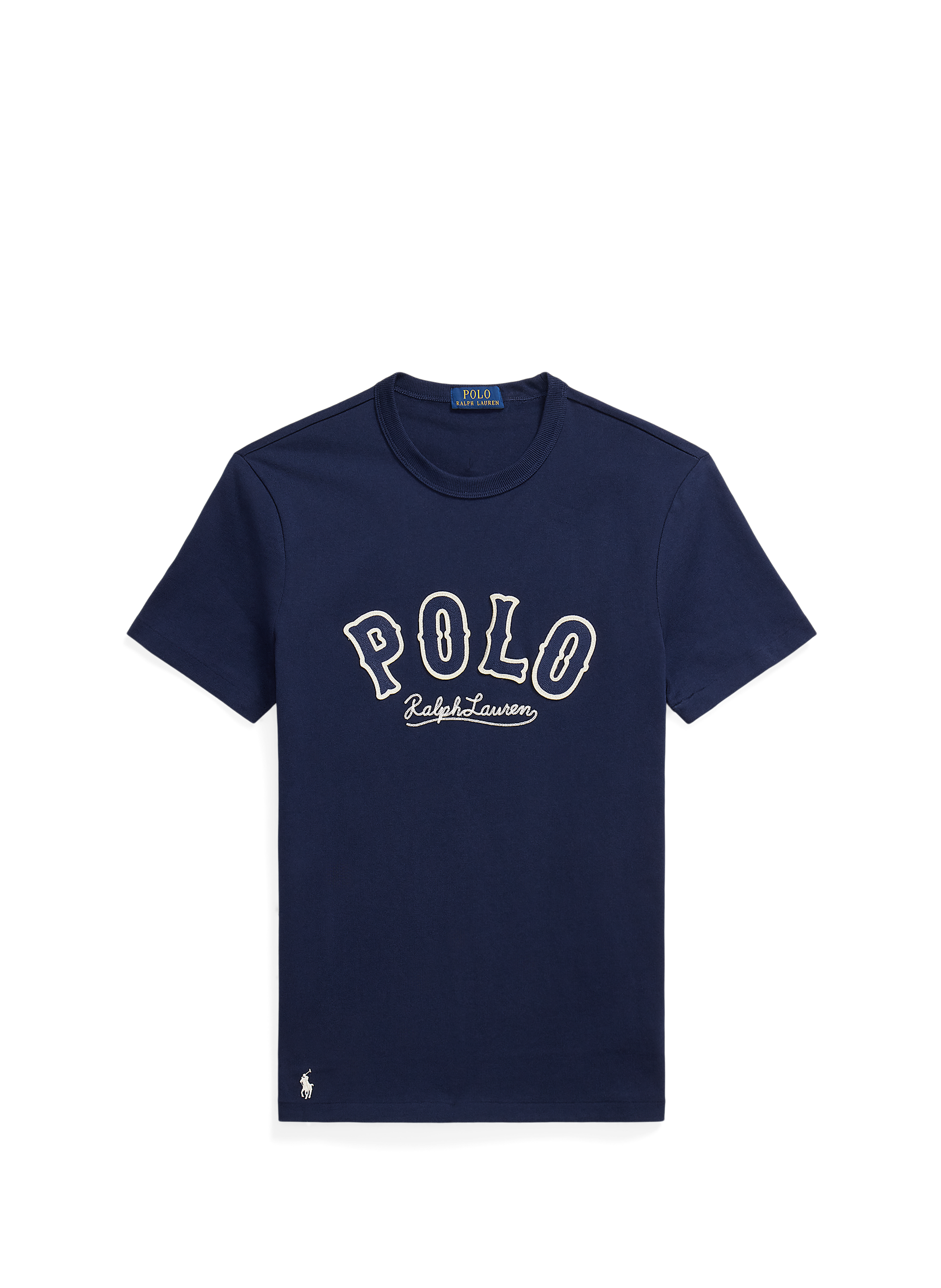 T-shirt manches courtes à logo en coton  Cruise navy