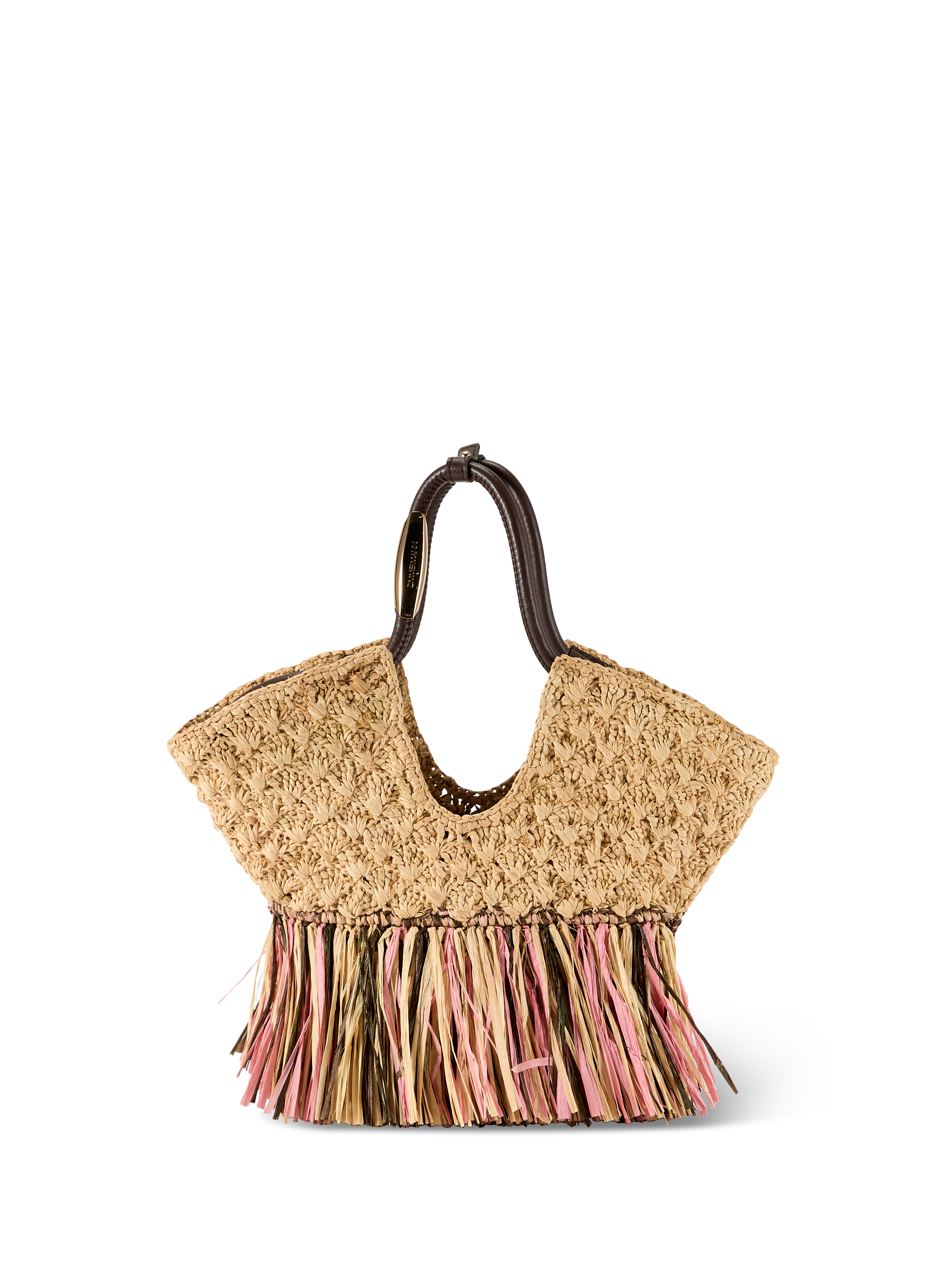 Sac à main à franges en raphia ZIMMERMANN Multicolore