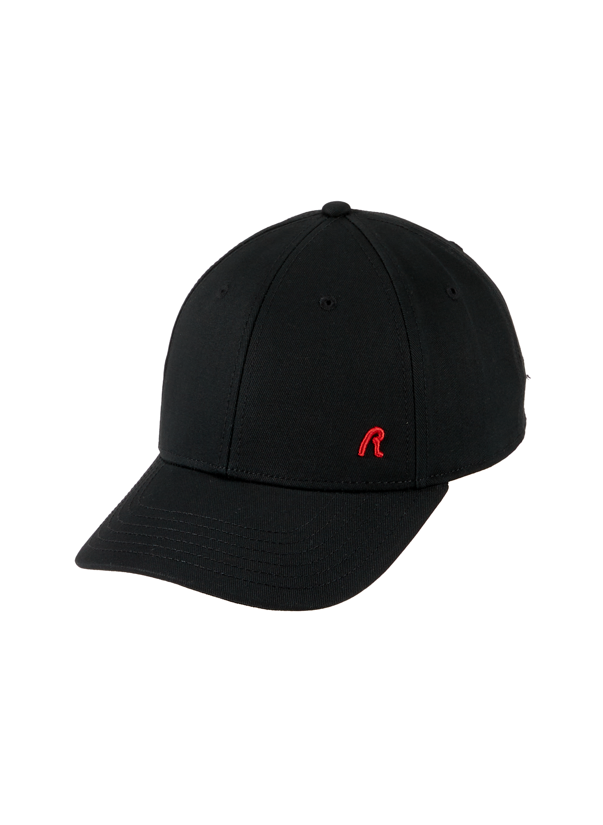Embroidered cotton baseball cap REPLAY Black