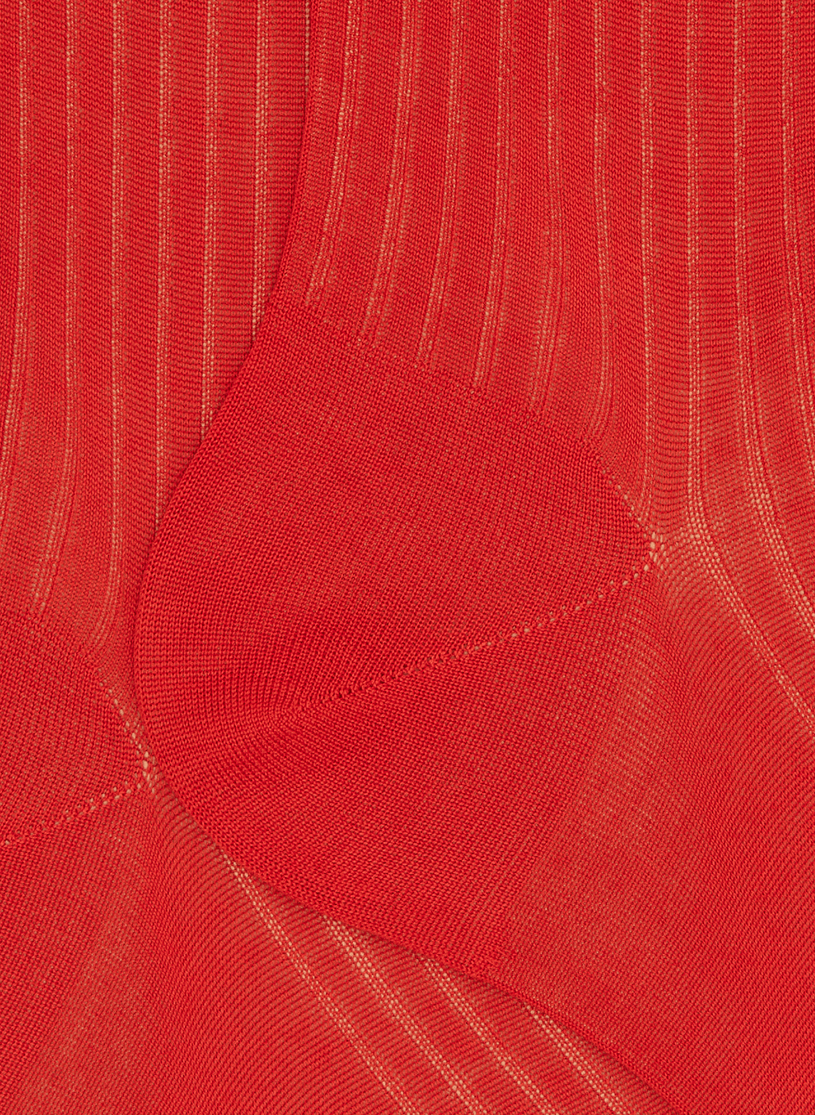 Ribbed cotton socks DORÉ DORÉ Red