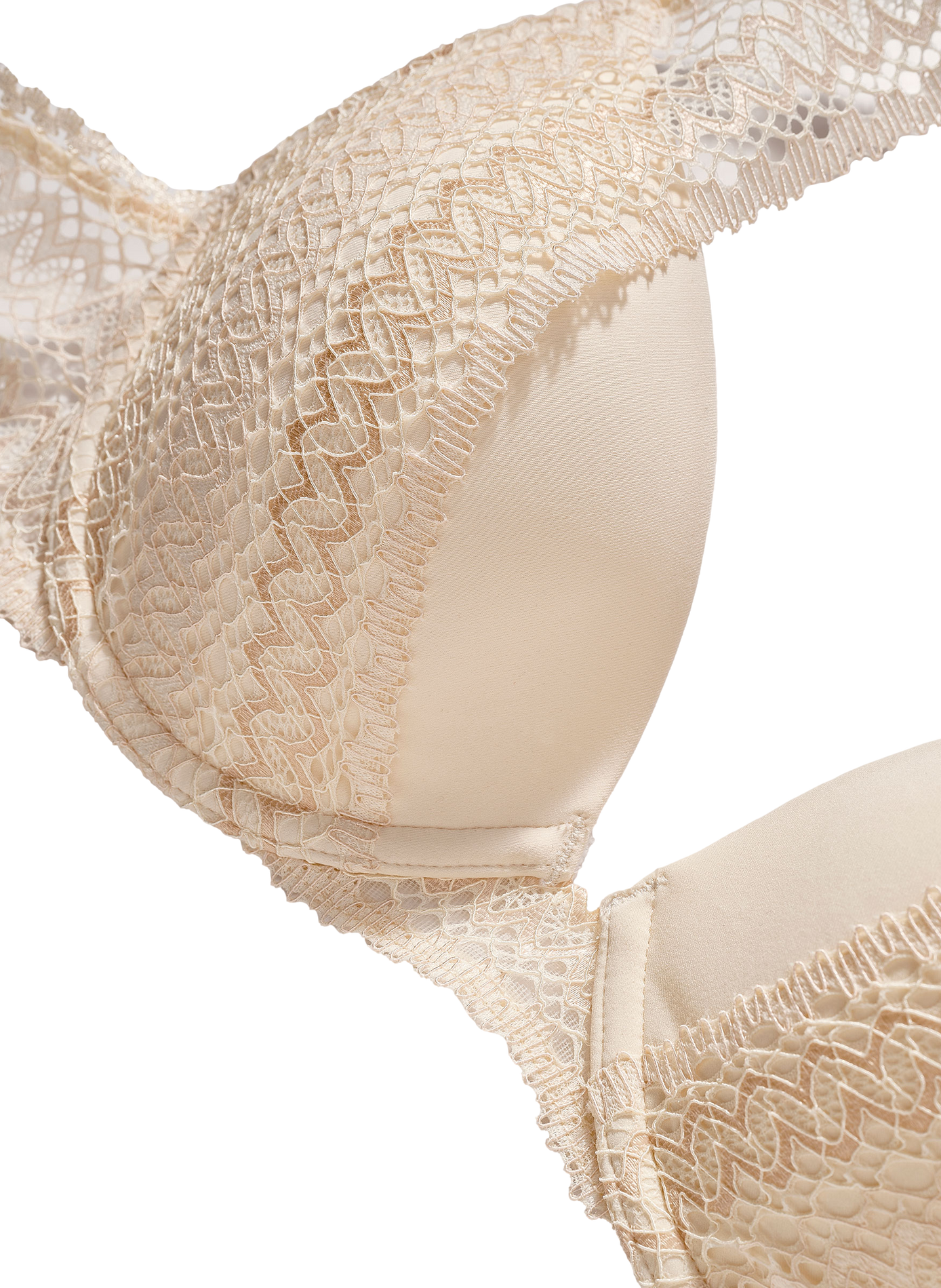 Soutien-gorge push-up Gaia en dentelle PASSIONATA Beige