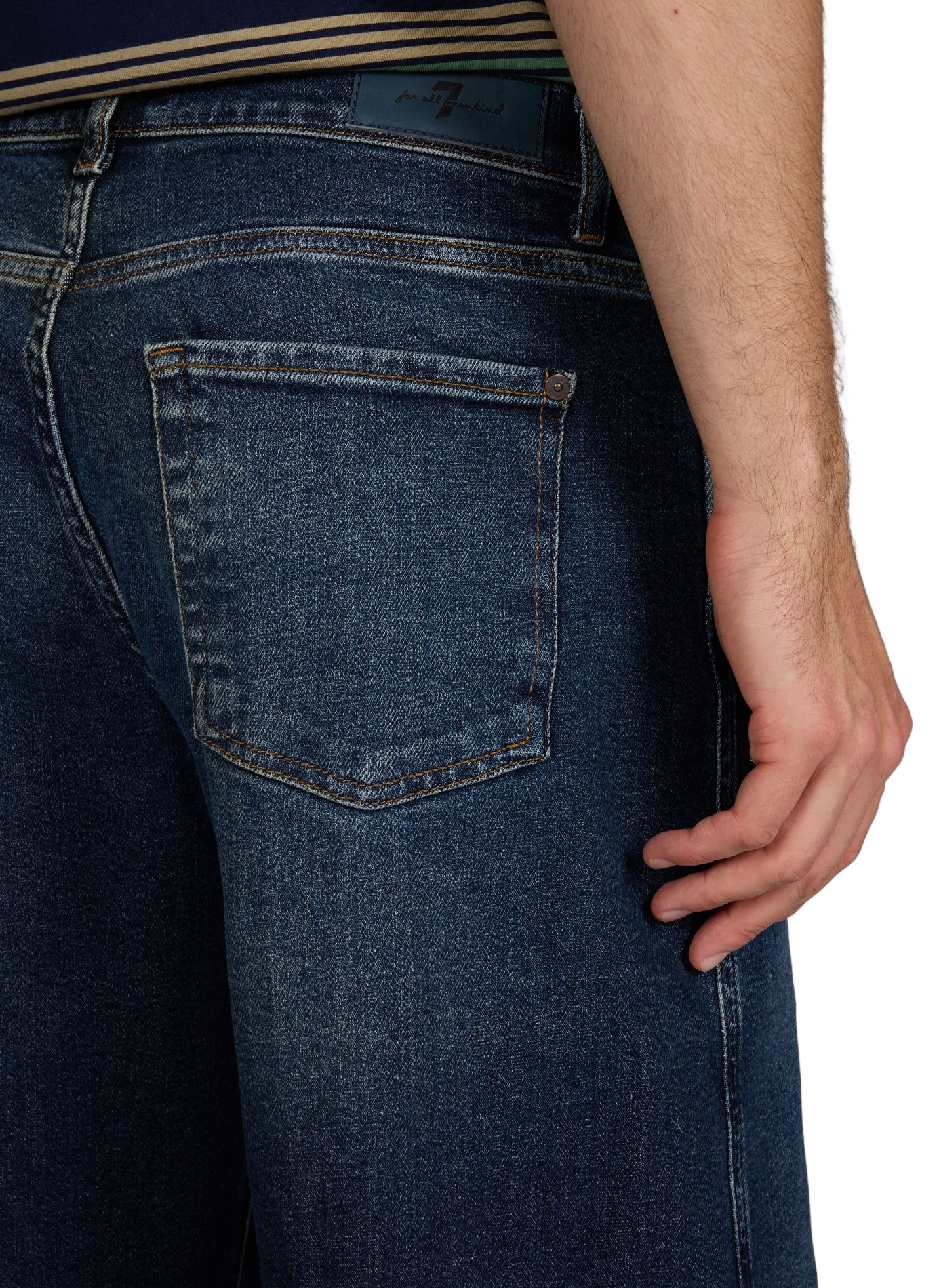 Pantalón acampanado 7 FOR ALL MANKIND Azul