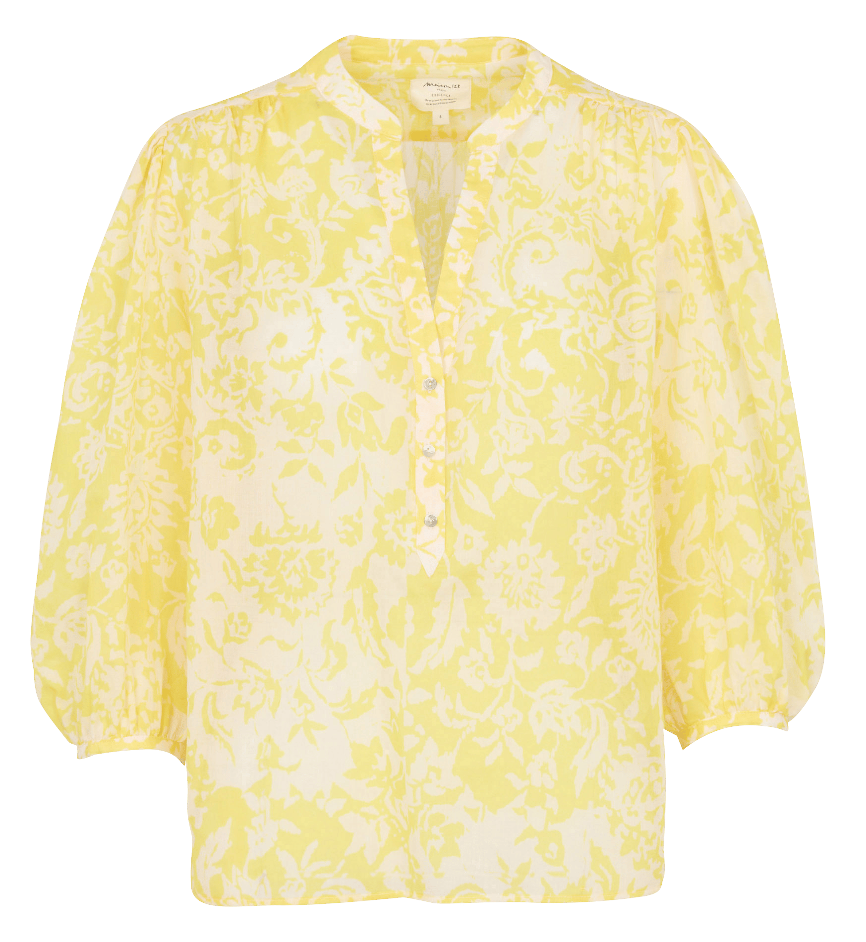 Top ample en coton devona MAISON 123 Jaune