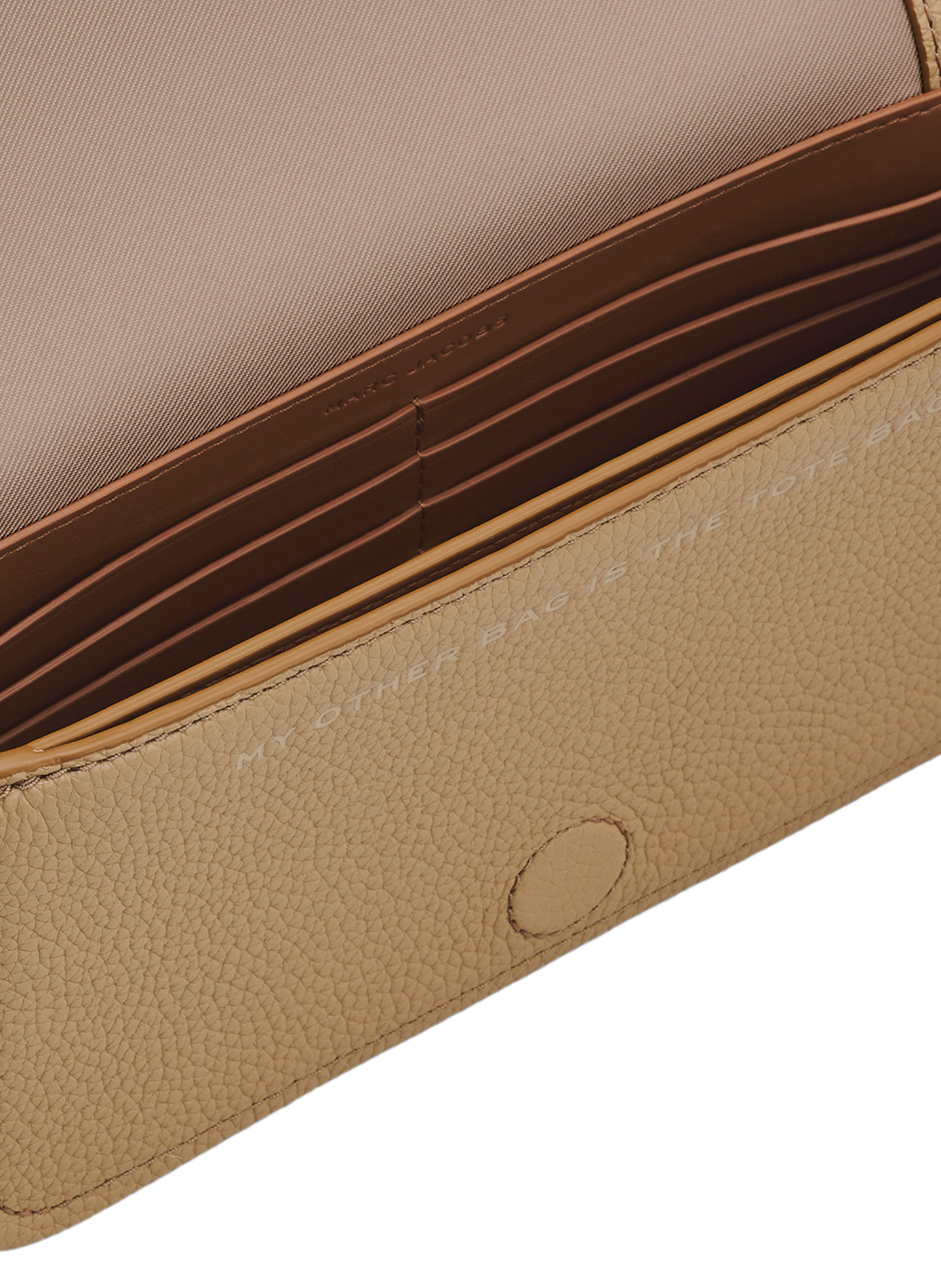 Sac à bandoulière en cuir MARC JACOBS Marron