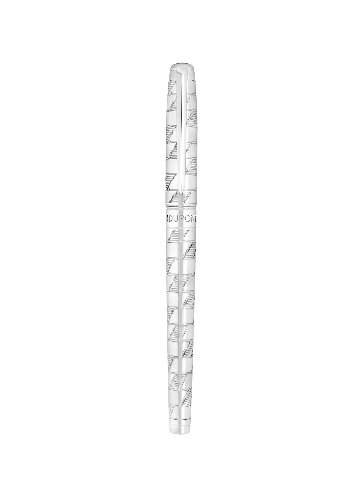 Stylo roller Medium Monogram 1872 Line D Eternity S.T. DUPONT Argent