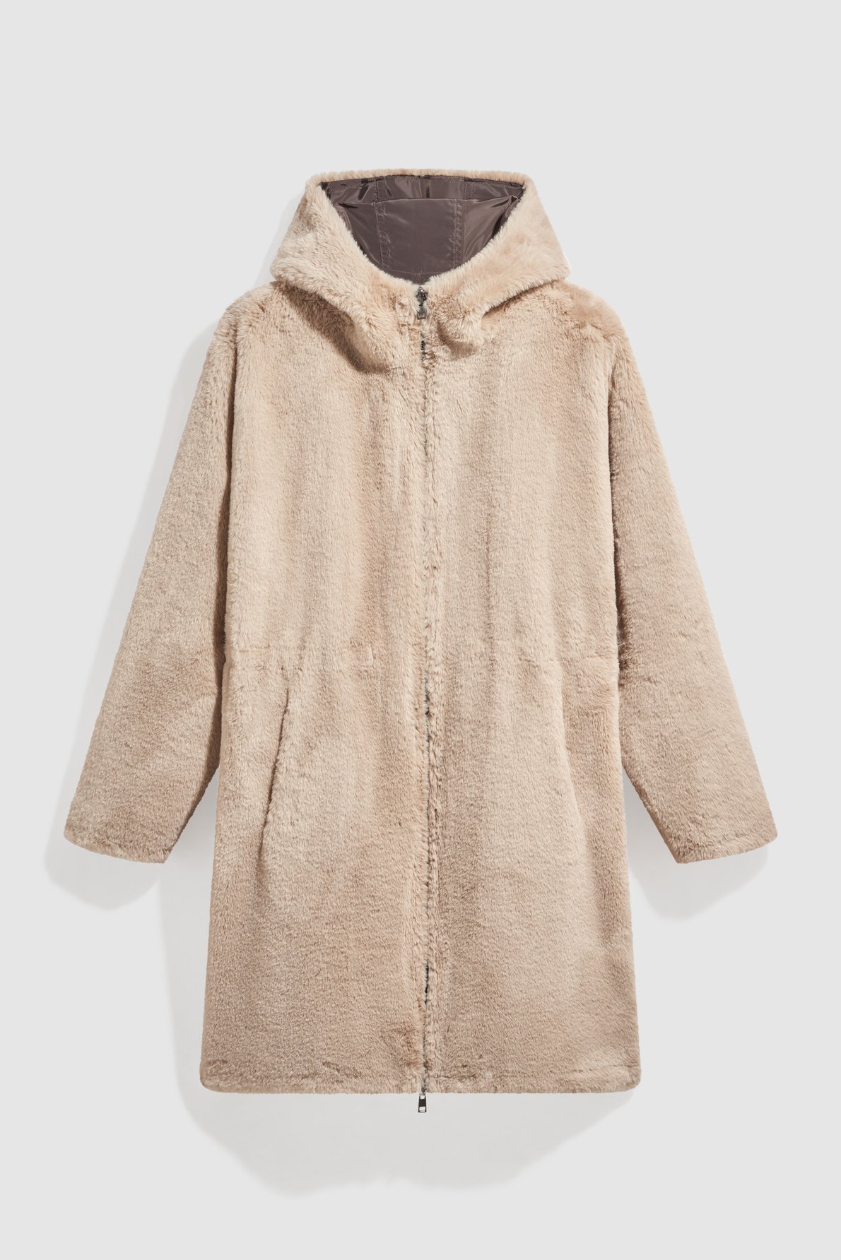 Parka réversible à capuche - anny GERARD DAREL Marron