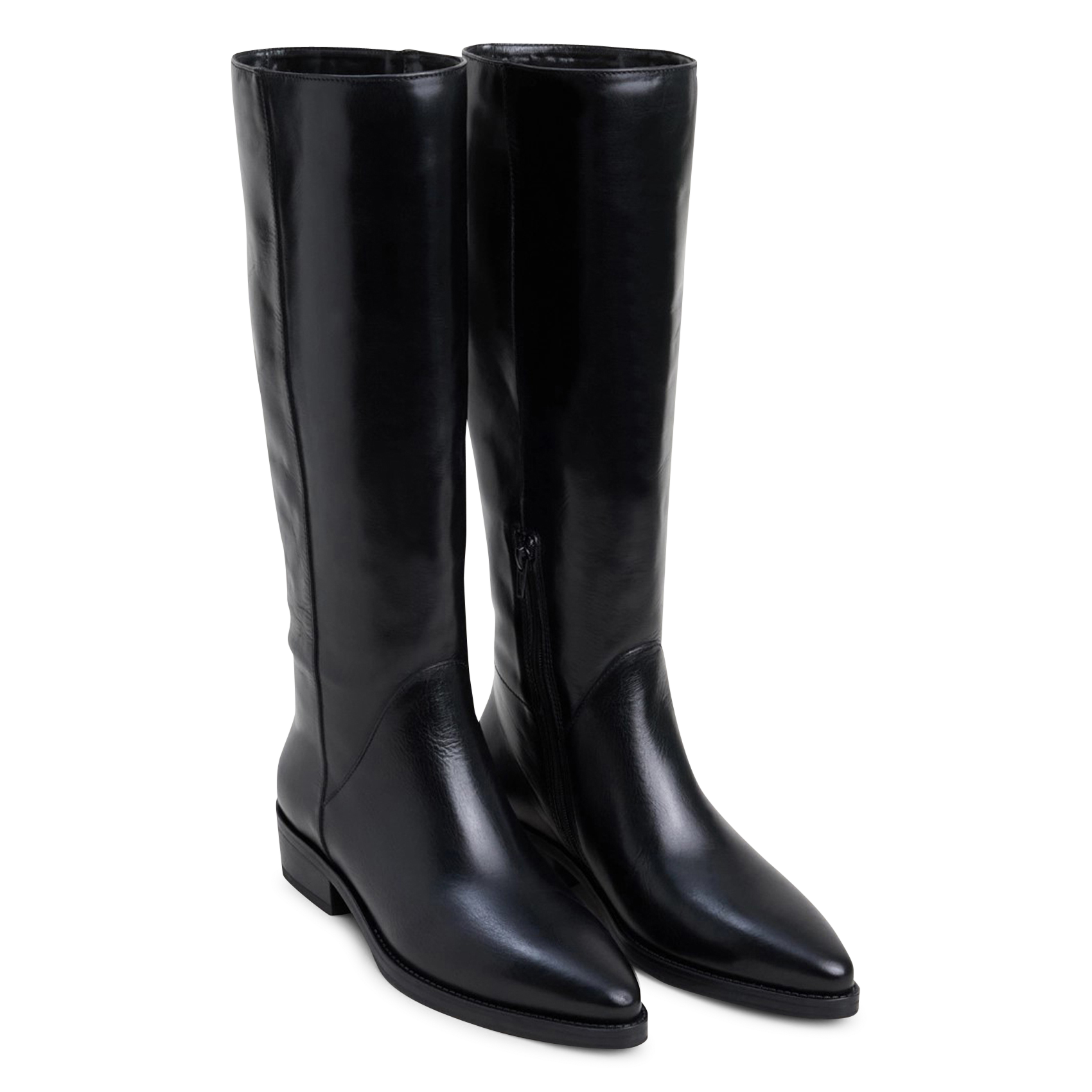 Bottes en cuir clarisse JONAK Noir